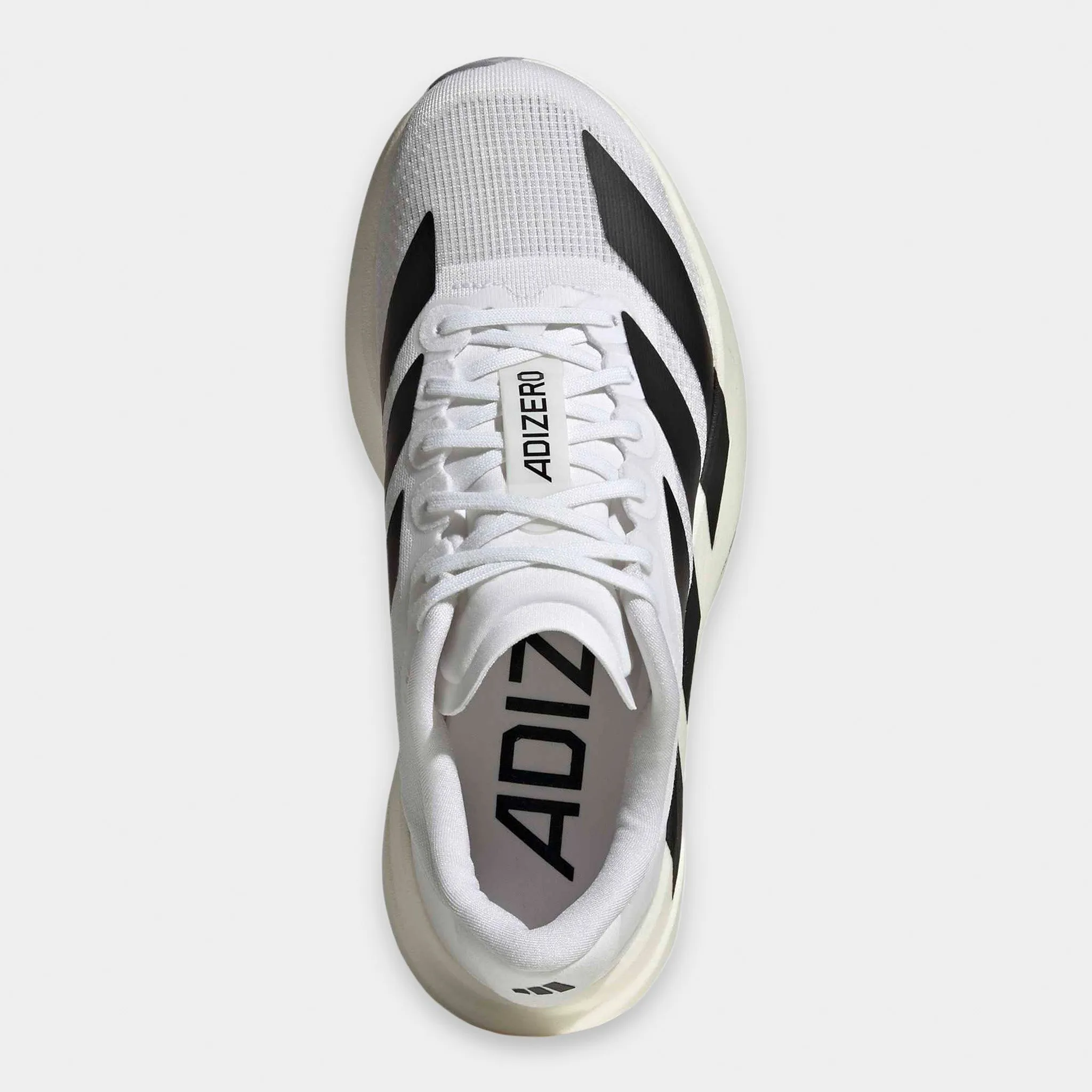 adidas Junior's Adizero Evo SL White / Black - Dash Grey Commute Light