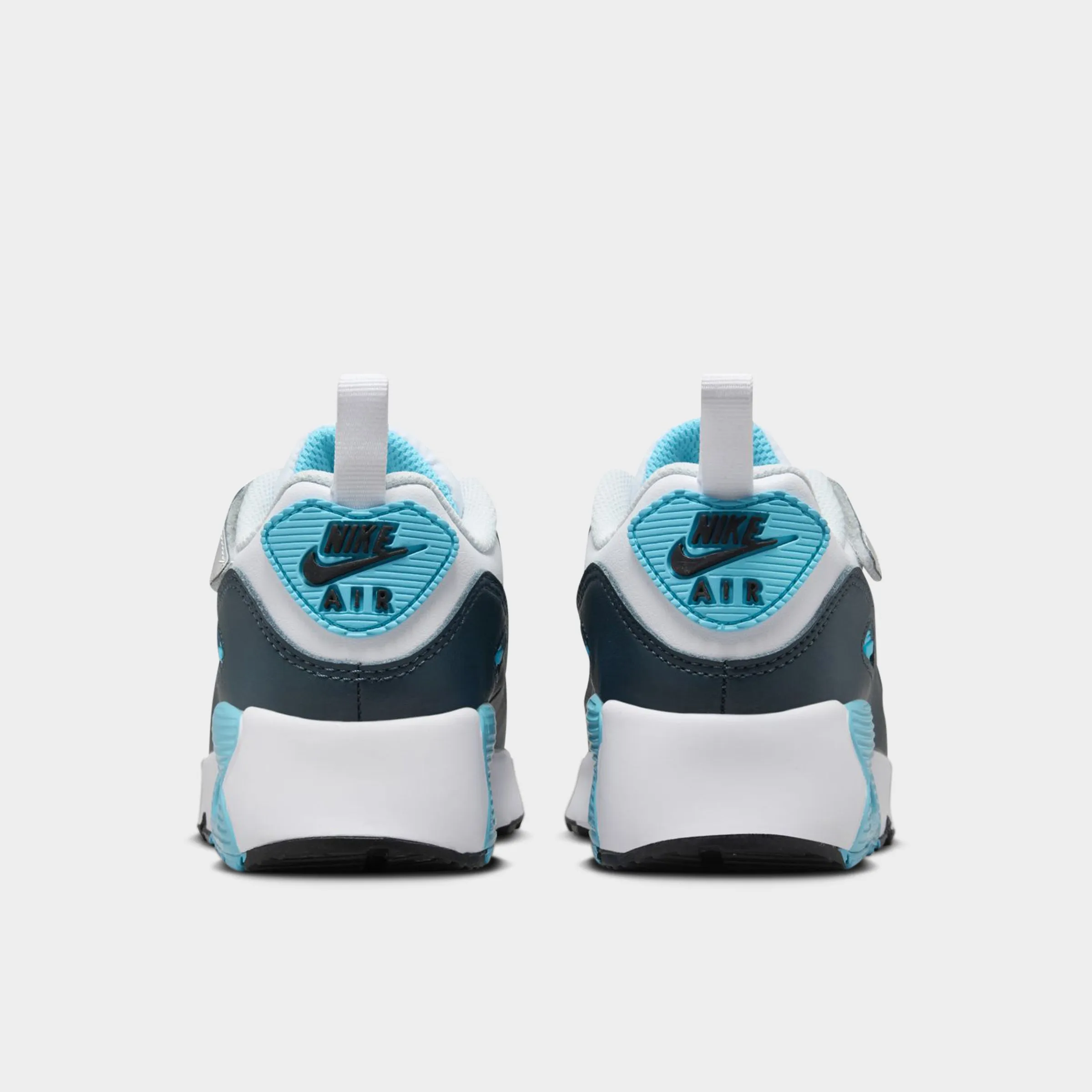 Quick Entry Nike Air Max 90 EasyOn PS White / Wolf Grey - Baltic Blue