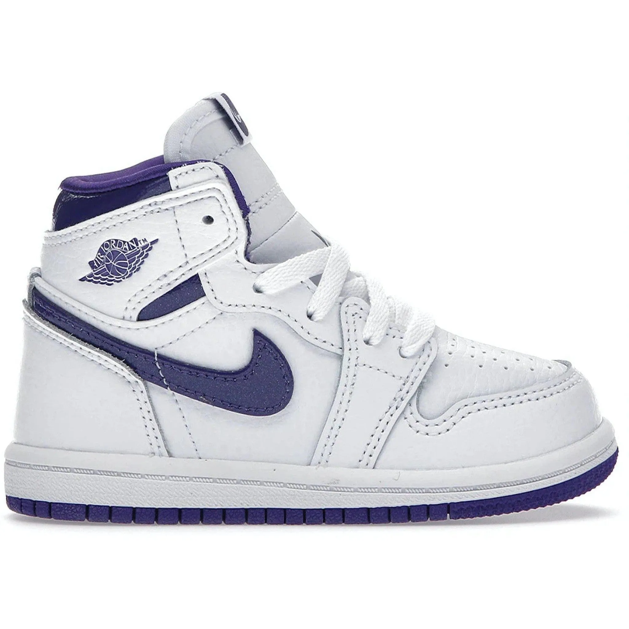 Lime Fresh Jordan 1 Retro High Court Purple (2021) (TD)