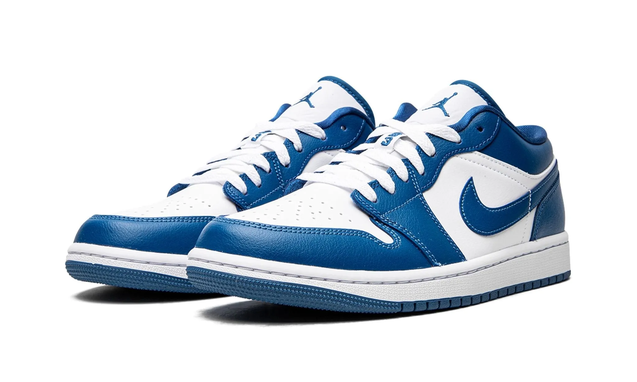 Wmns Air Jordan 1 Low Marina Blue Path Free Fairy Step