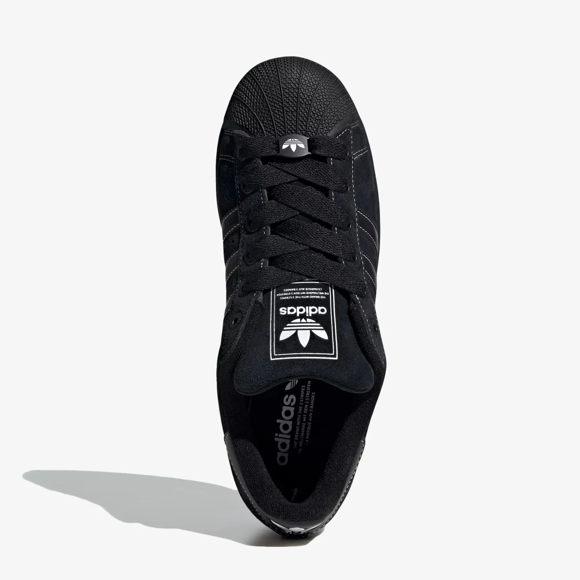 Leap Hike Winter Vibe Adidas Originals | SUPERSTAR II { CORE BLACK/CLOUD WHITE