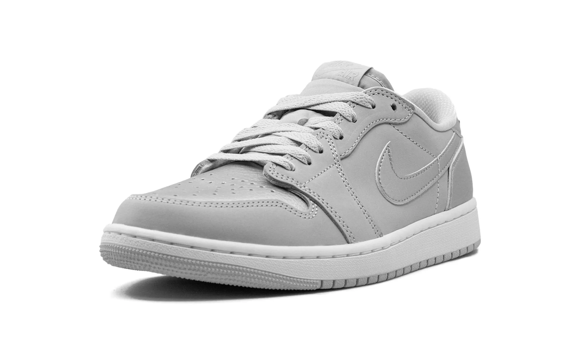 School Day Air Jordan 1 Retro Low OG 'Metallic Silver'