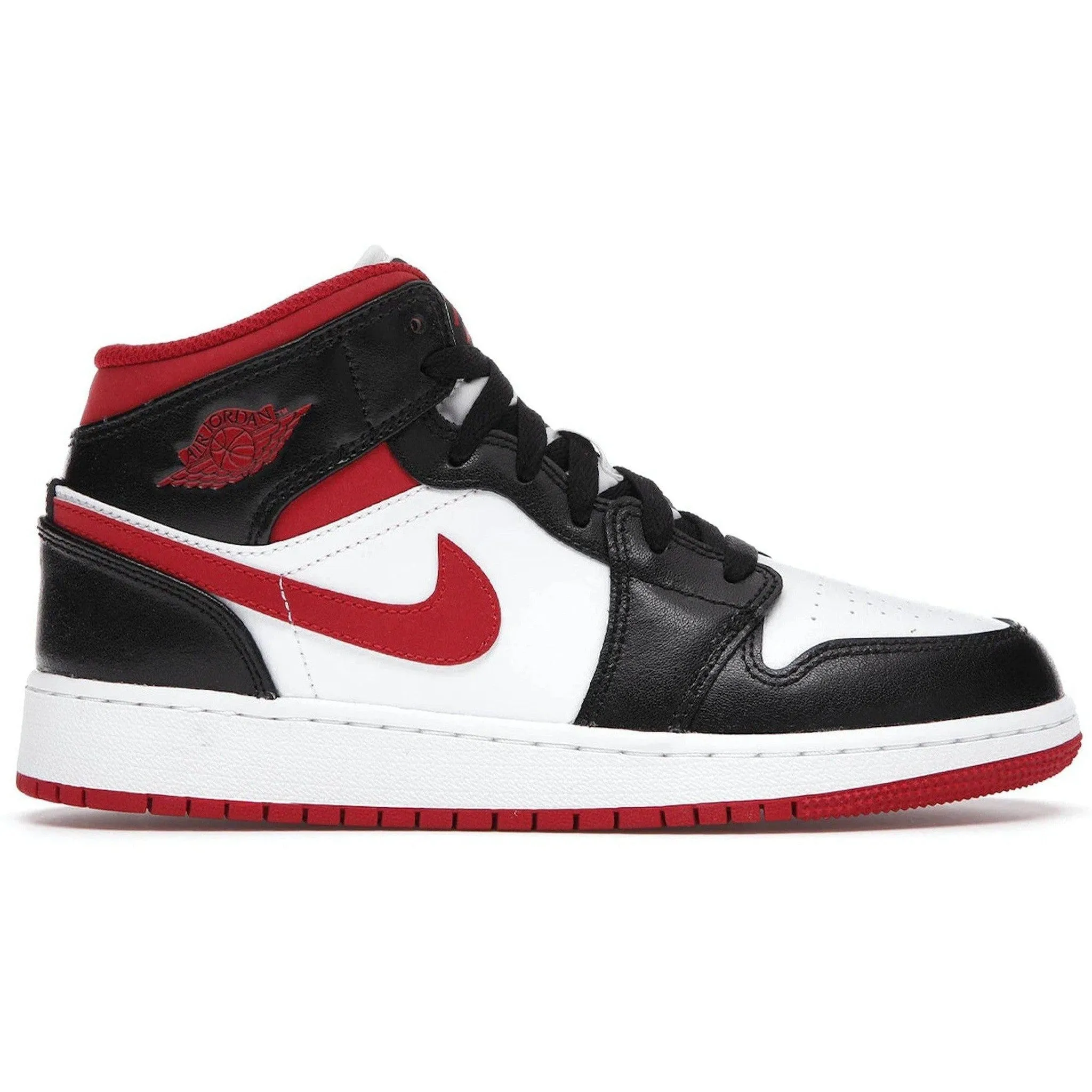 Jordan 1 Mid Gym Red Black White (GS) After Work Airport Style