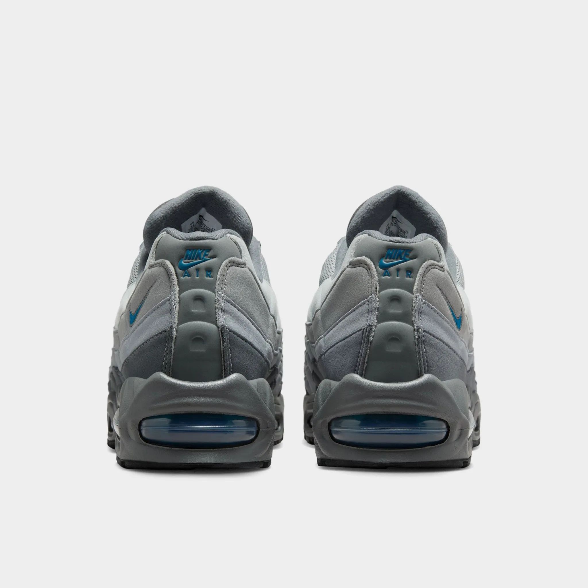 Walking Vibe Morning Stride Nike Air Max 95 OG Smoke Grey / Green Abyss - Wolf Grey
