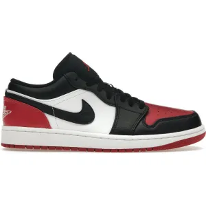 Jordan 1 Low Bred Toe 2.0 Urban Edge Flexible Design