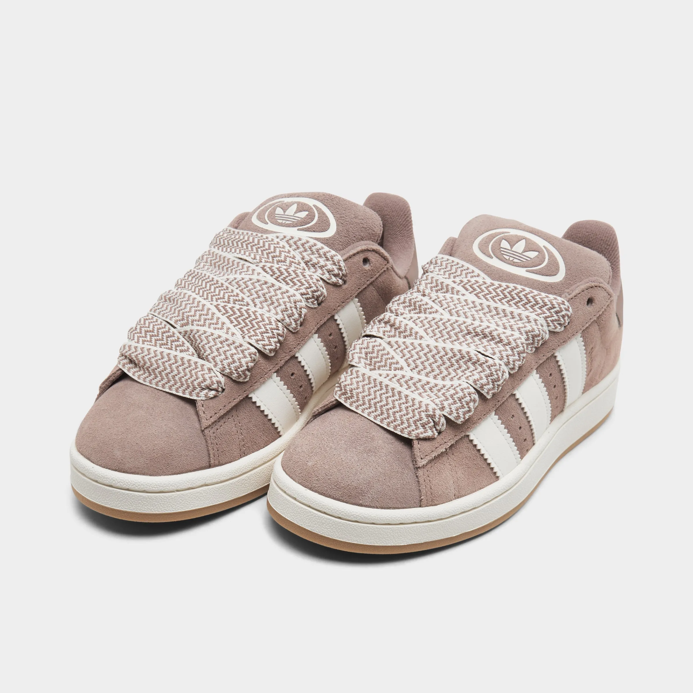 adidas Women's Campus 00s Clay / Off White - Gum Silver Shine