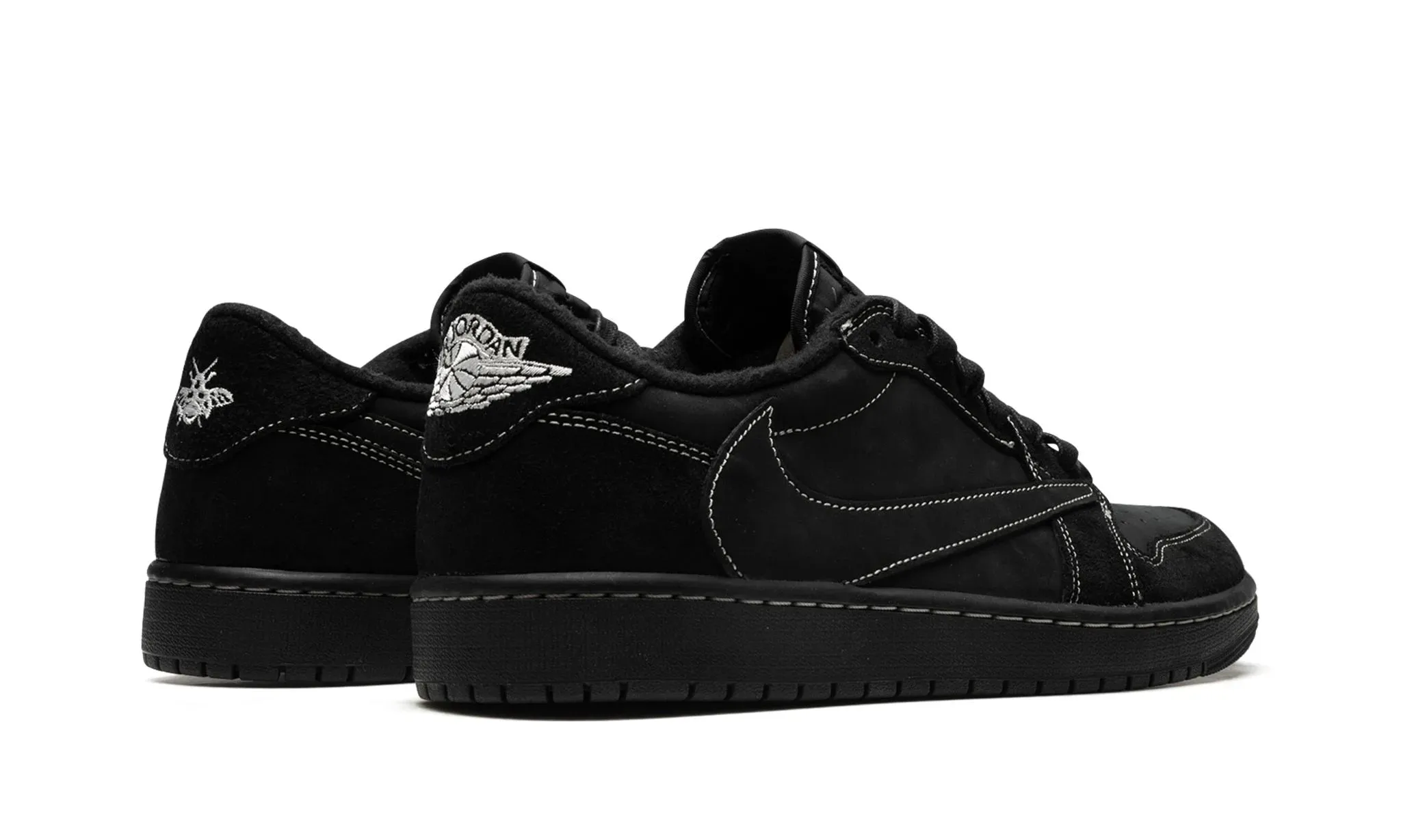 Air Jordan 1 Low x Travis Scott Black Phantom Stride Easy