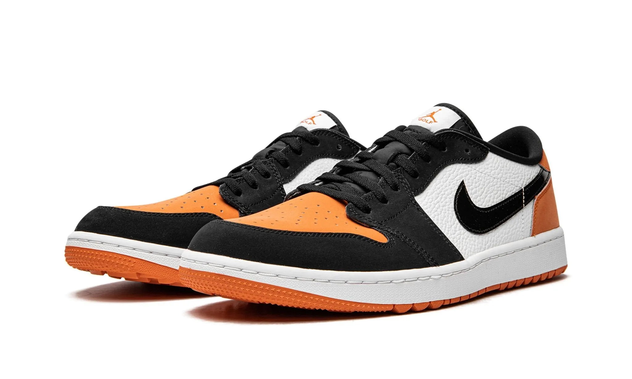 Dance Mode Light Run Air Jordan 1 Low Golf 'Starfish' / 'Shattered Backboard'