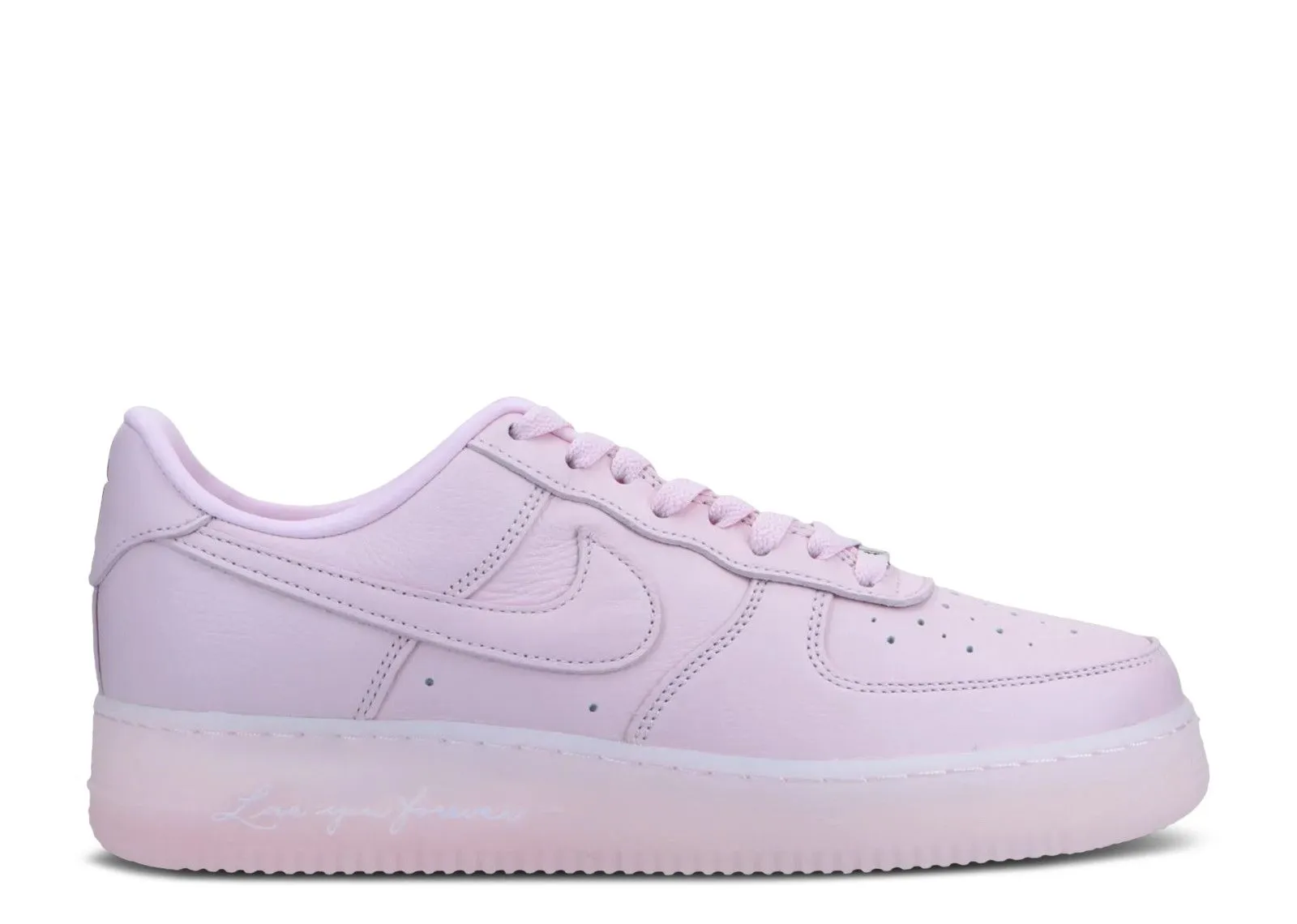 Nike Air Force 1 Low Drake NOCTA Certified Lover Boy Pink Foam Active Feet Adjustable