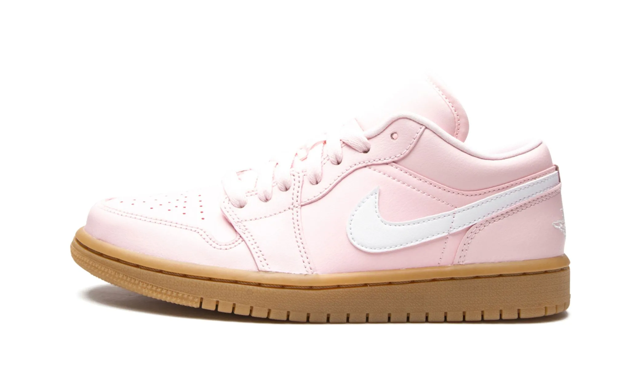 Anti Bacterial Block Walk Air Jordan 1 Low Wmns Arctic Pink Gum
