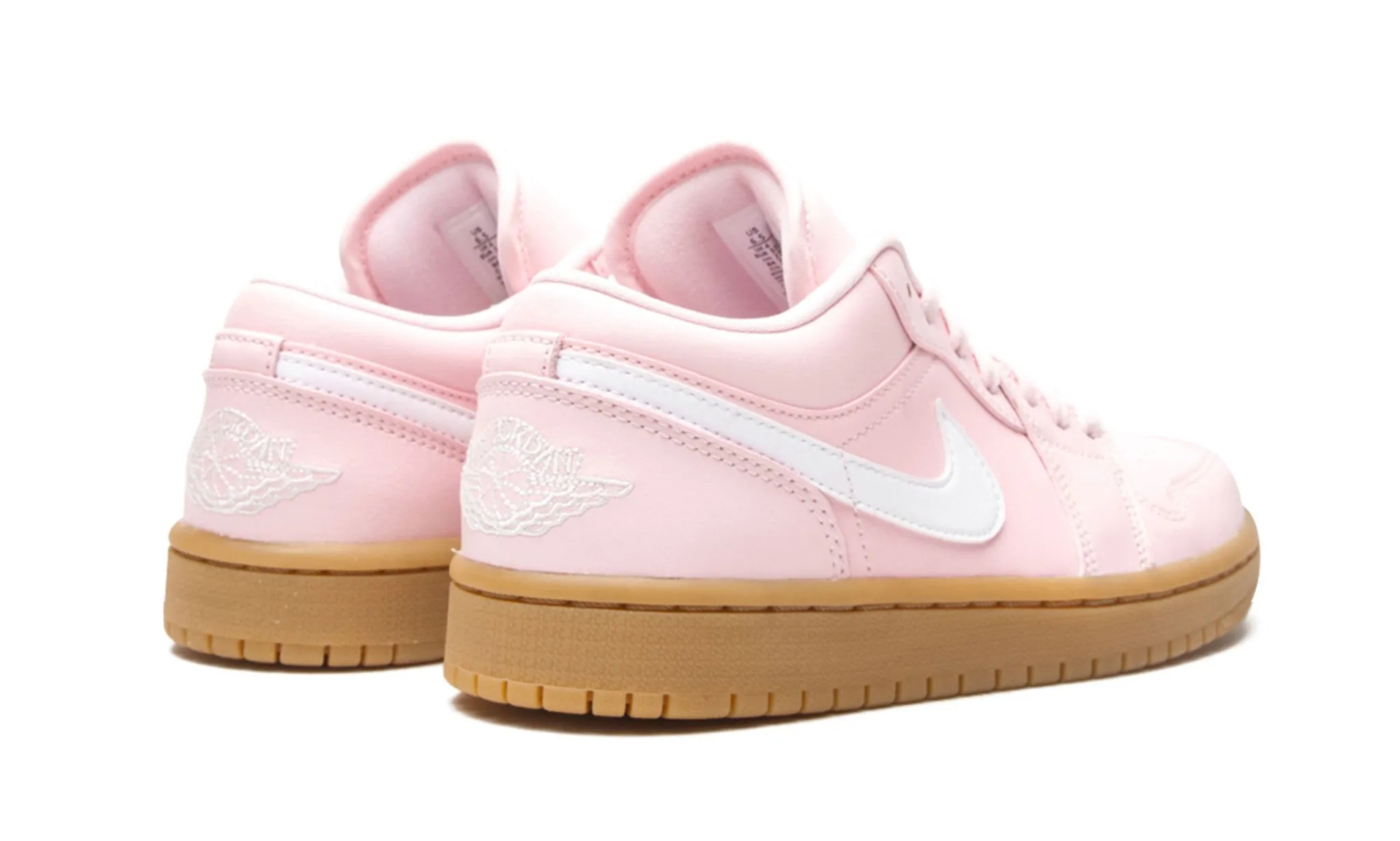 Leg Slim Air Jordan 1 Low Wmns Arctic Pink Gum