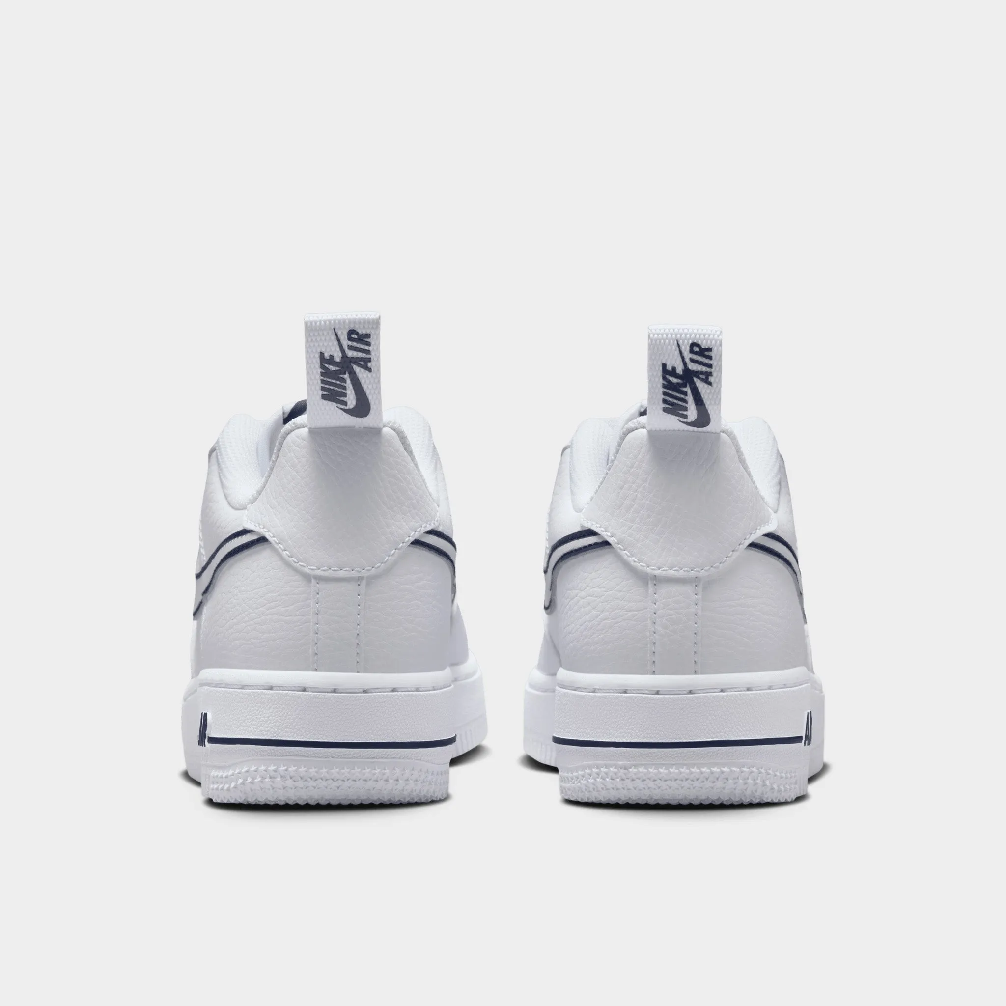 Nike Air Force 1 LV8 GS White / Photon Dust - Midnight Navy Weekend Vibe