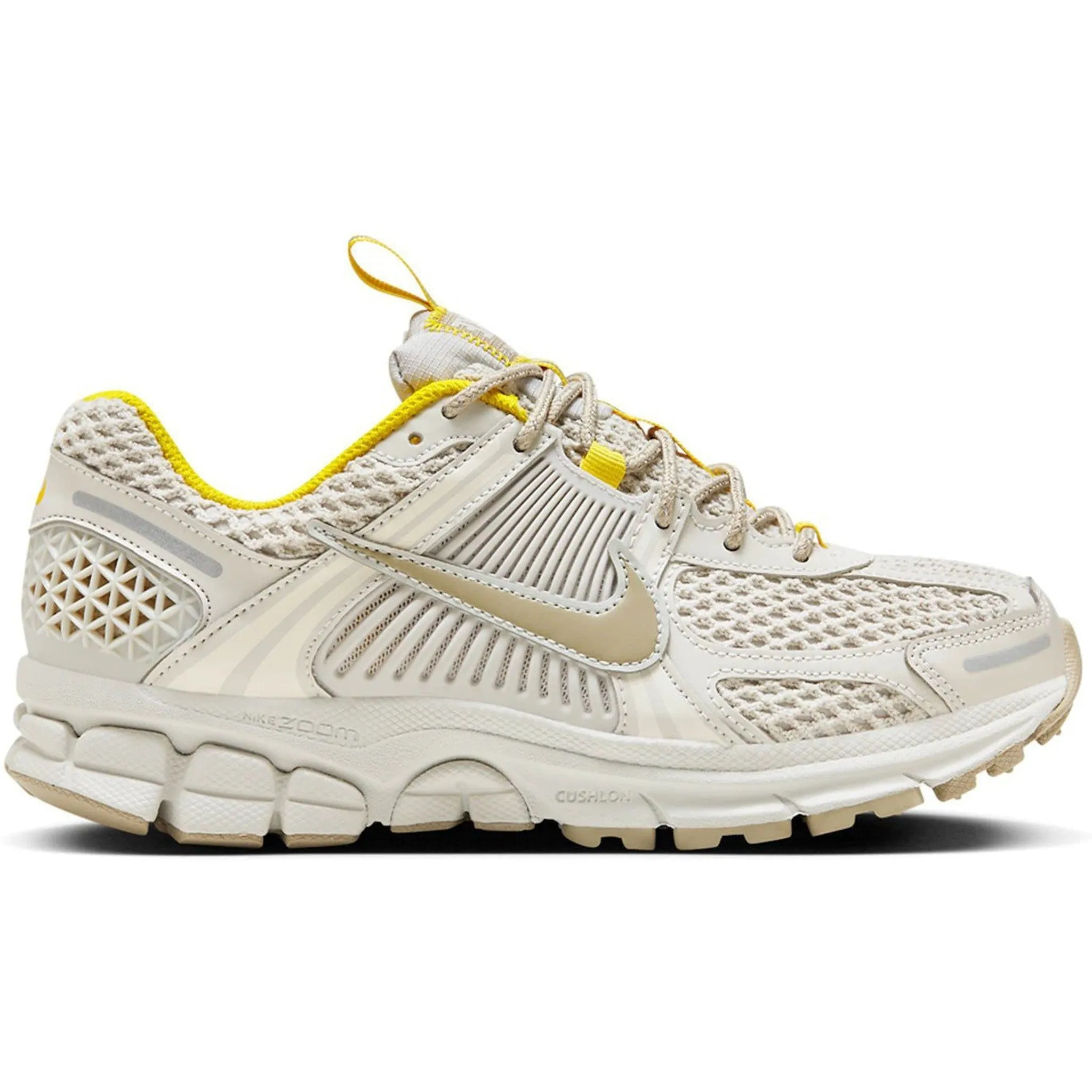 running in gyms Pace Training Nike Zoom Vomero 5 Light Bone Yellow (Women's)