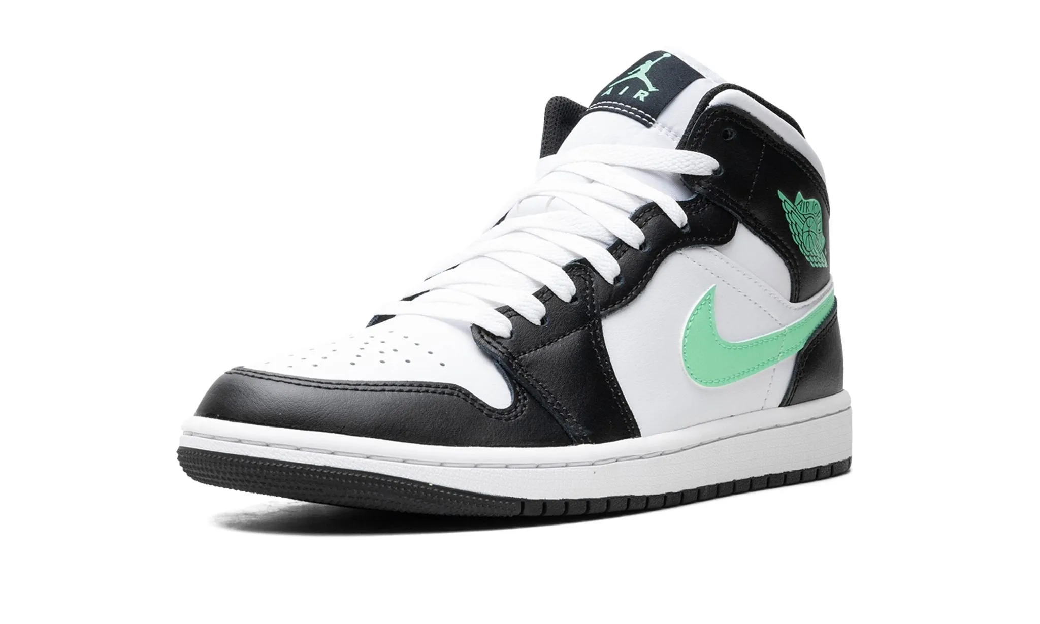 Air Jordan 1 Mid 'Green Glow' Air Boost