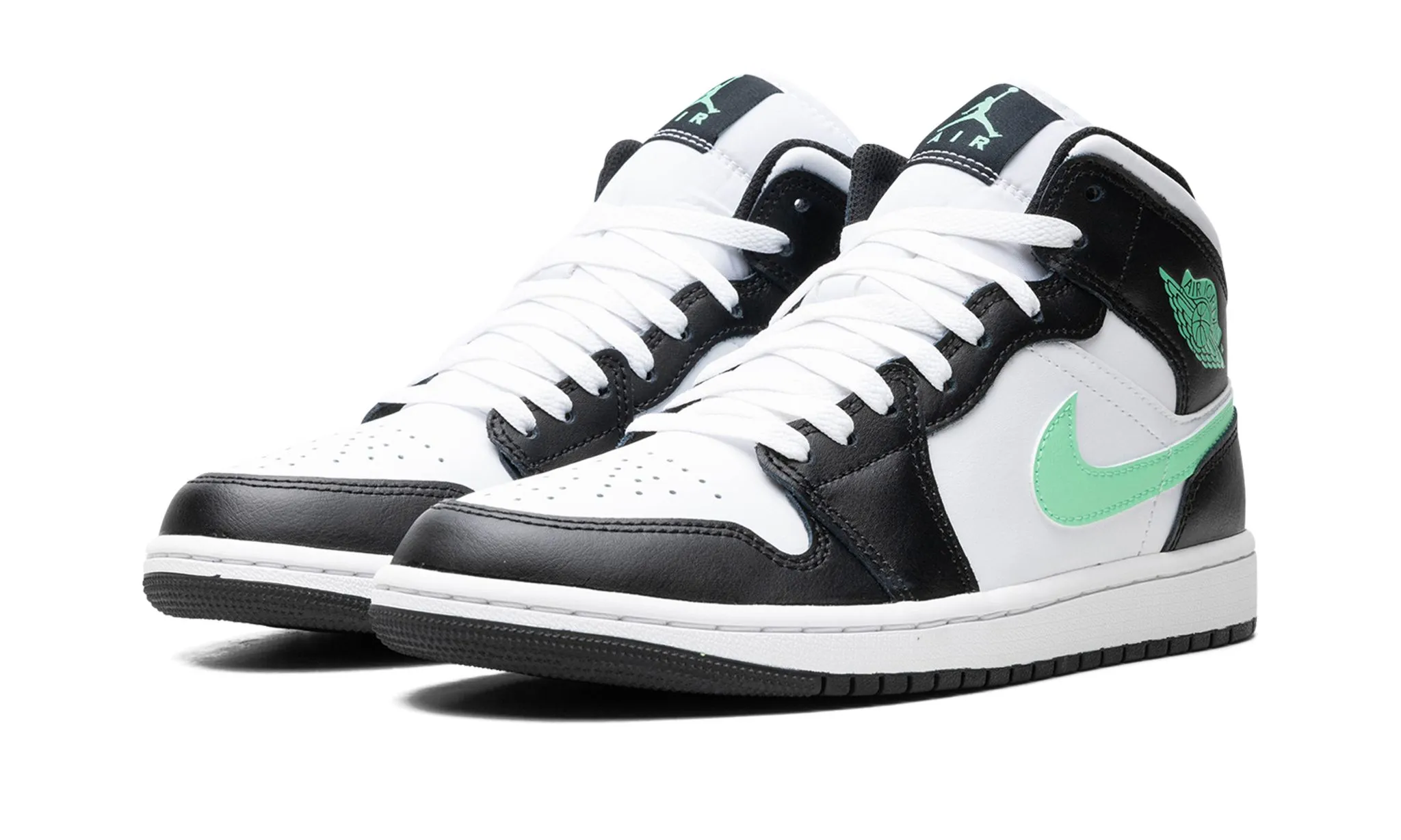 Air Jordan 1 Mid 'Green Glow' Sun Guard Fight Mode
