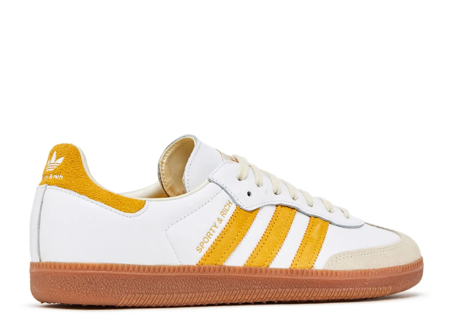 Adidas Samba Sporty & Rich White Bold Gold Grass Step