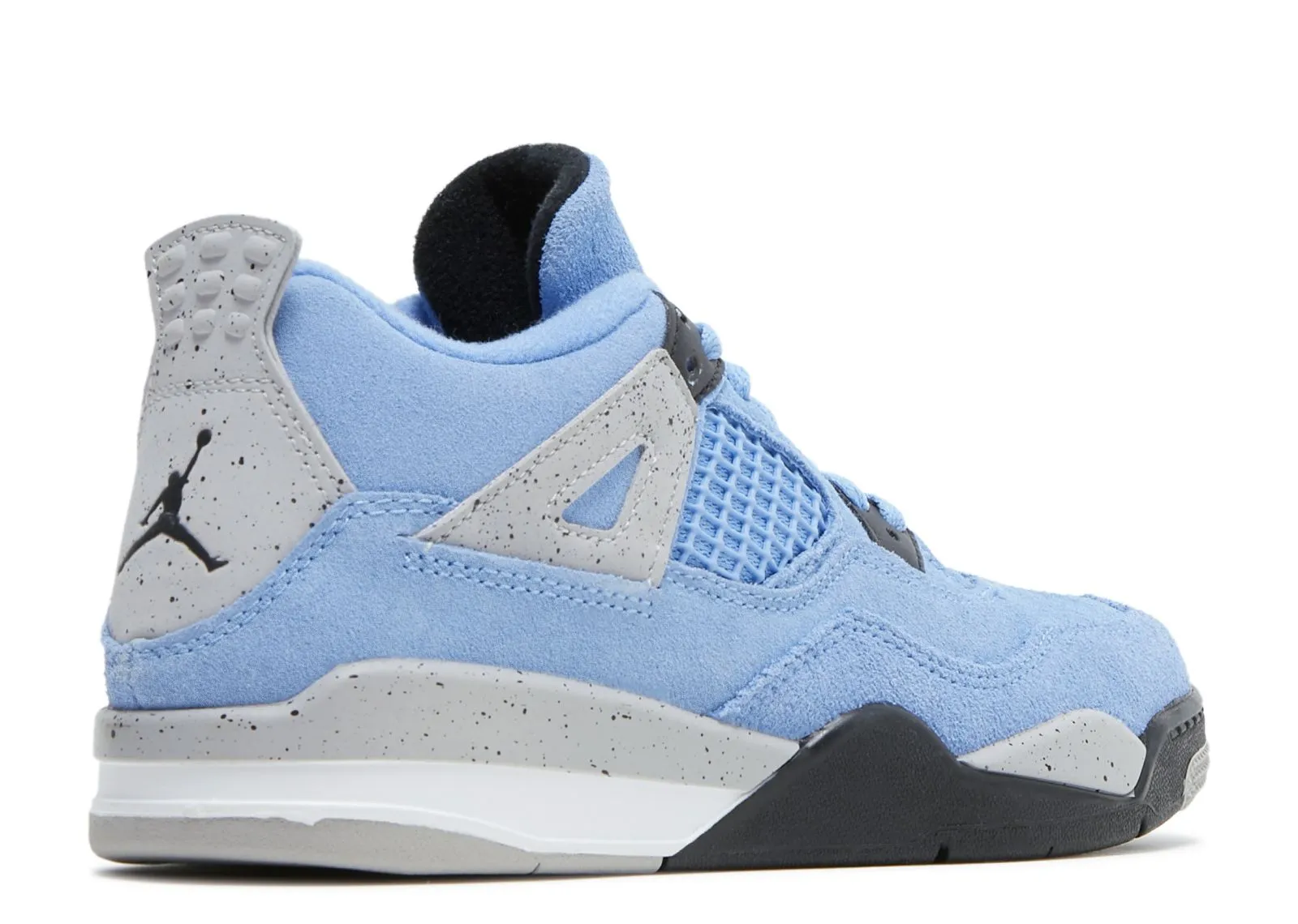 Air Jordan 4 Retro University Blue (PS) Flexible Motion Smooth Wear