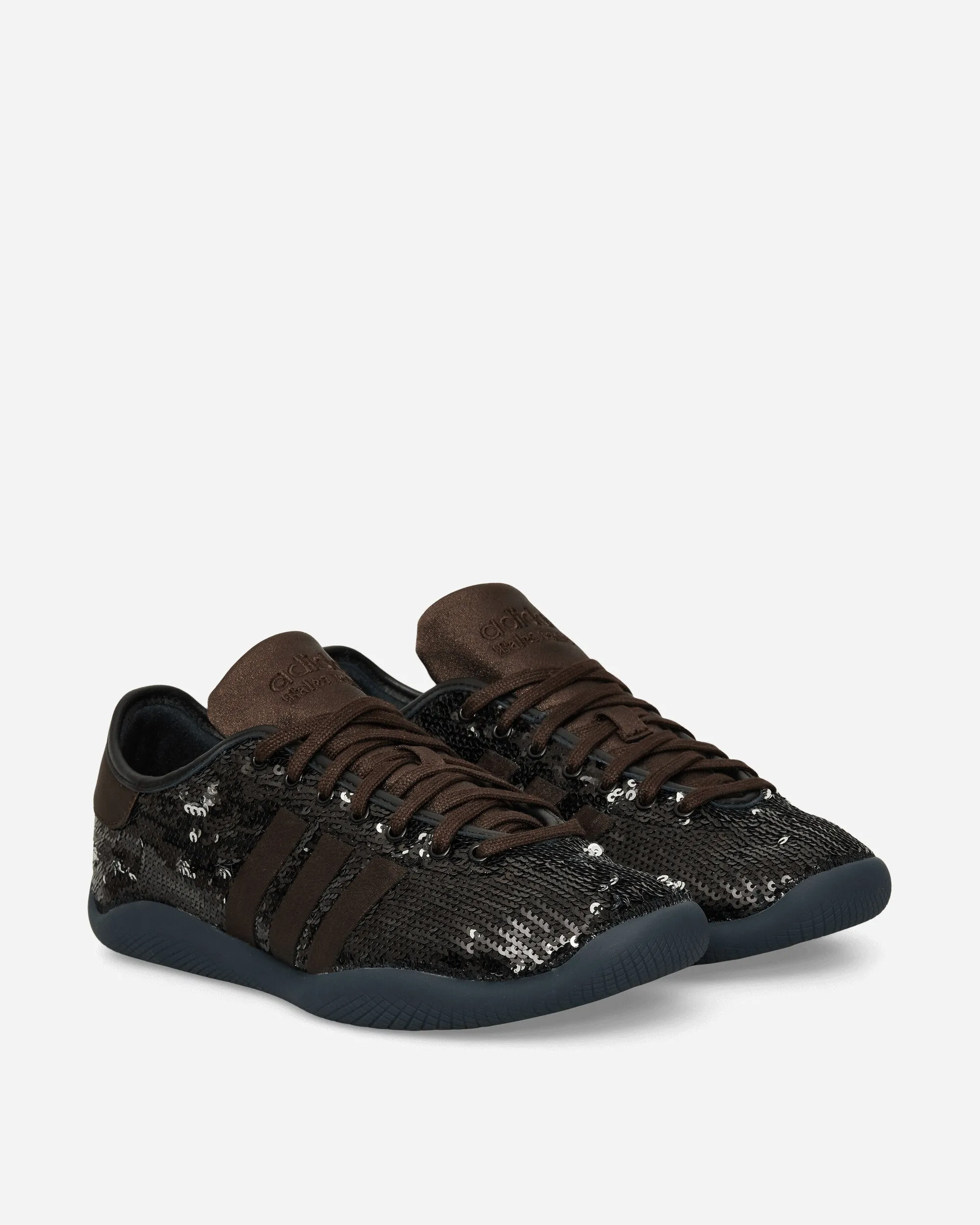 Wales Bonner Karintha Sequin Sneakers Core Black / Silver Metallic Heat Guard