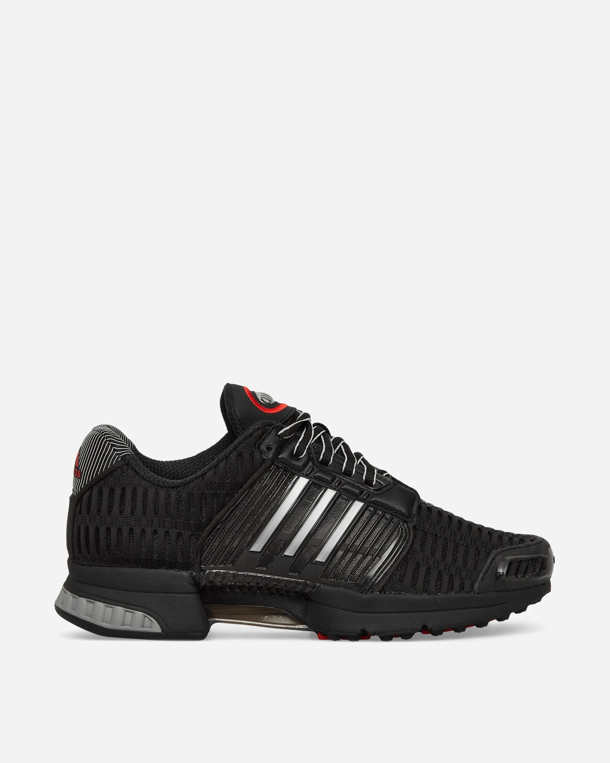 Climacool 1 Sneakers Core Black / Red Urban Sleek Breathable mesh