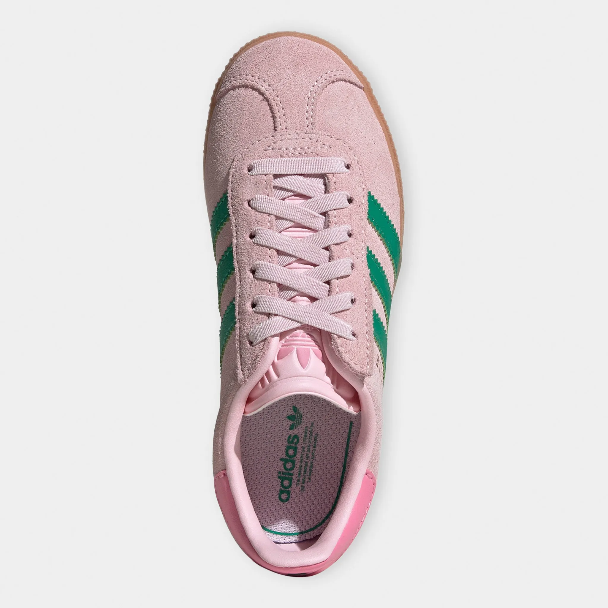 adidas Originals Children's Gazelle Pink / Green - Gum Gift Easy