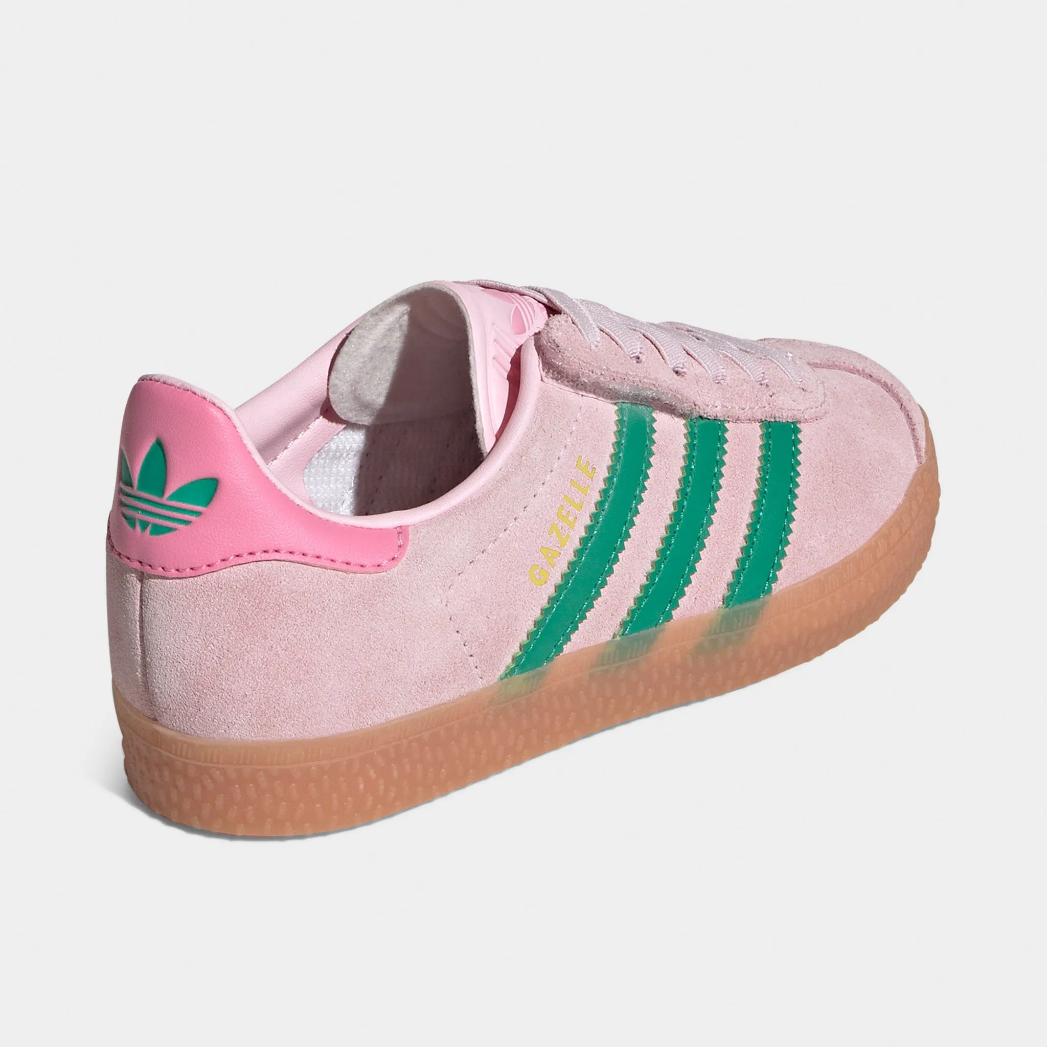 Strap Mode adidas Originals Children's Gazelle Pink / Green - Gum