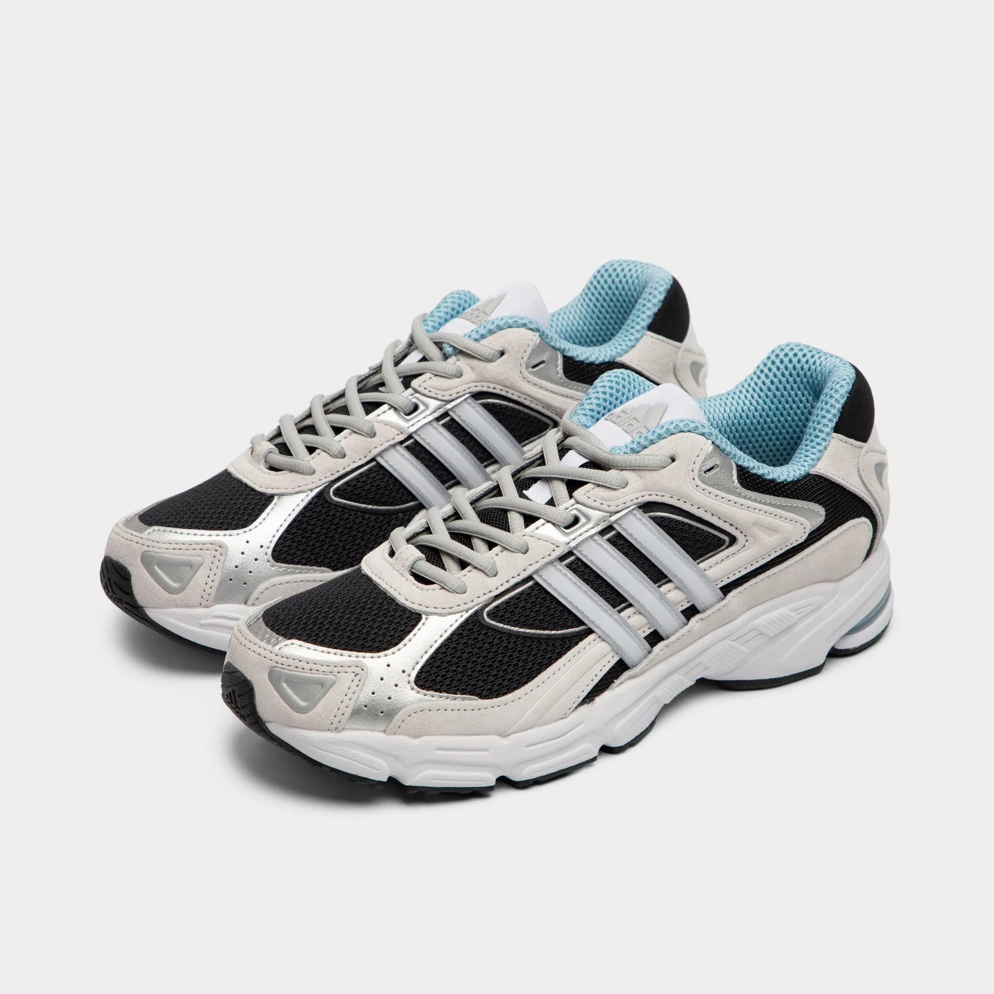 Strong Stitching Bright tone adidas Originals Response Core Black / Cloud White - Clear Blue