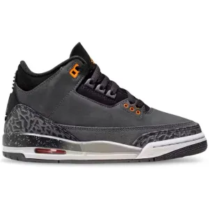 Jordan 3 Retro Fear Pack (2023) (GS) Square Toe Design