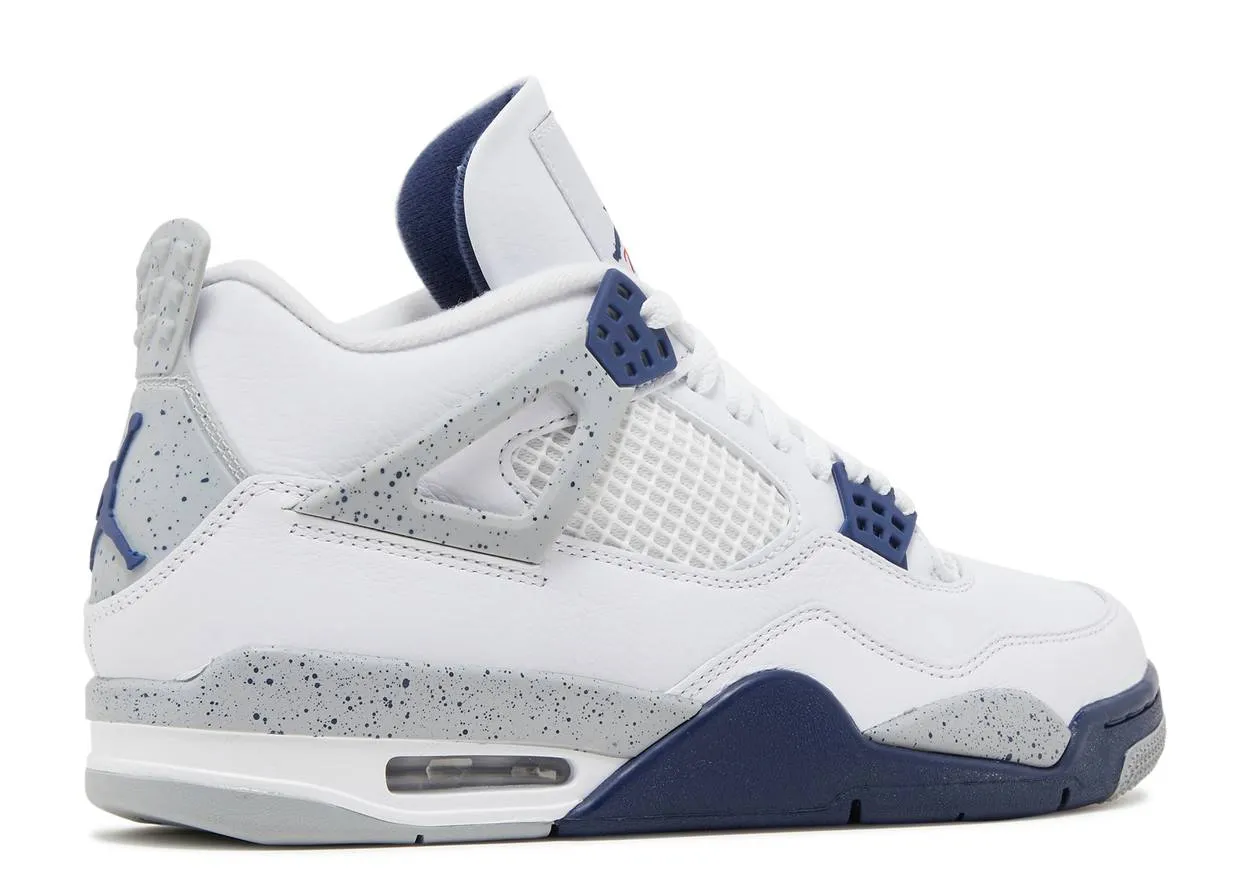 Ankle Room Air Jordan 4 Midnight Navy