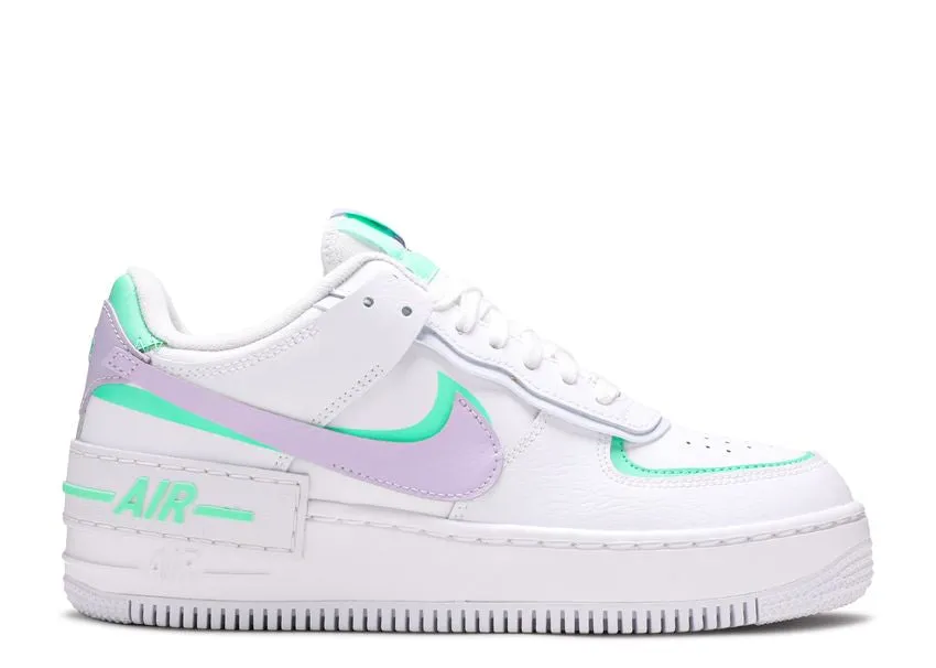 Breathable Outsole Comfort support Nike Air Force 1 Low Shadow Infinite Lilac Football Grey