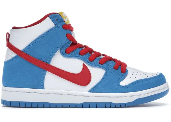 Sleek Build Nike SB Dunk High Doraemon