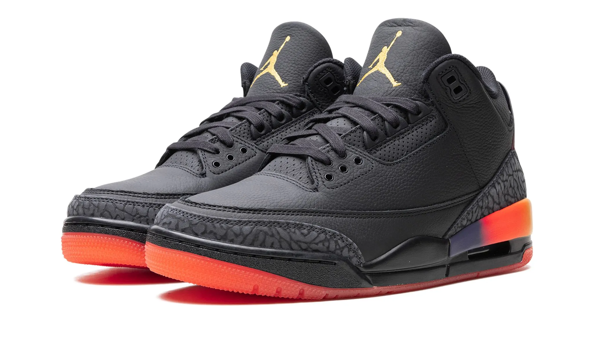 J. Balvin x Air Jordan 3 Retro 'Rio' synthetic leather Bus stop