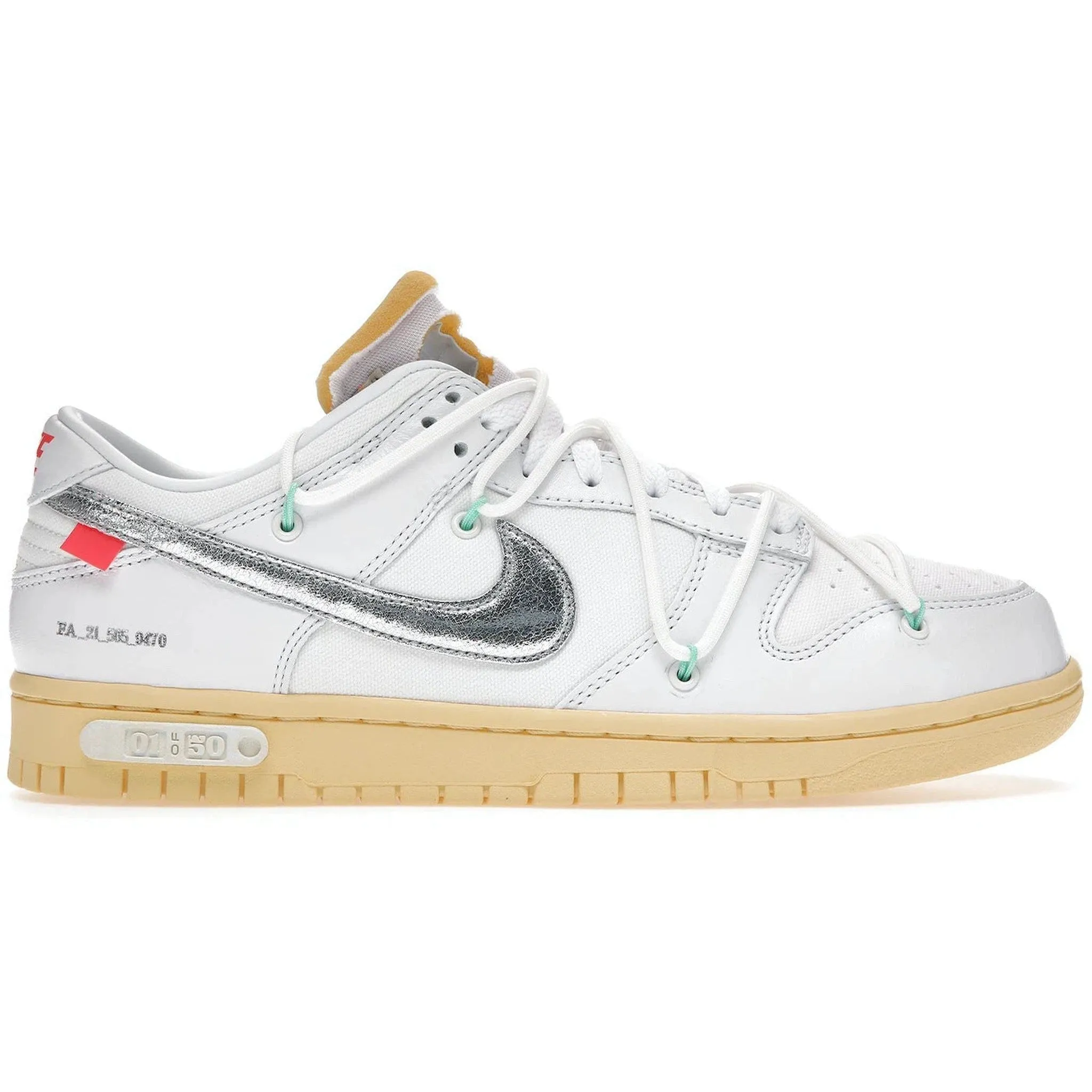 On Move Nike Dunk Low Off-White Lot 1