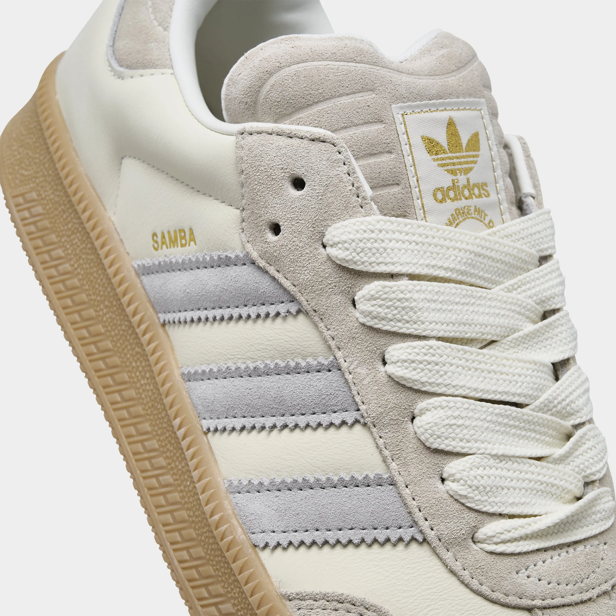 adidas Samba XLG White / Grey Neutral Glow Joint Care
