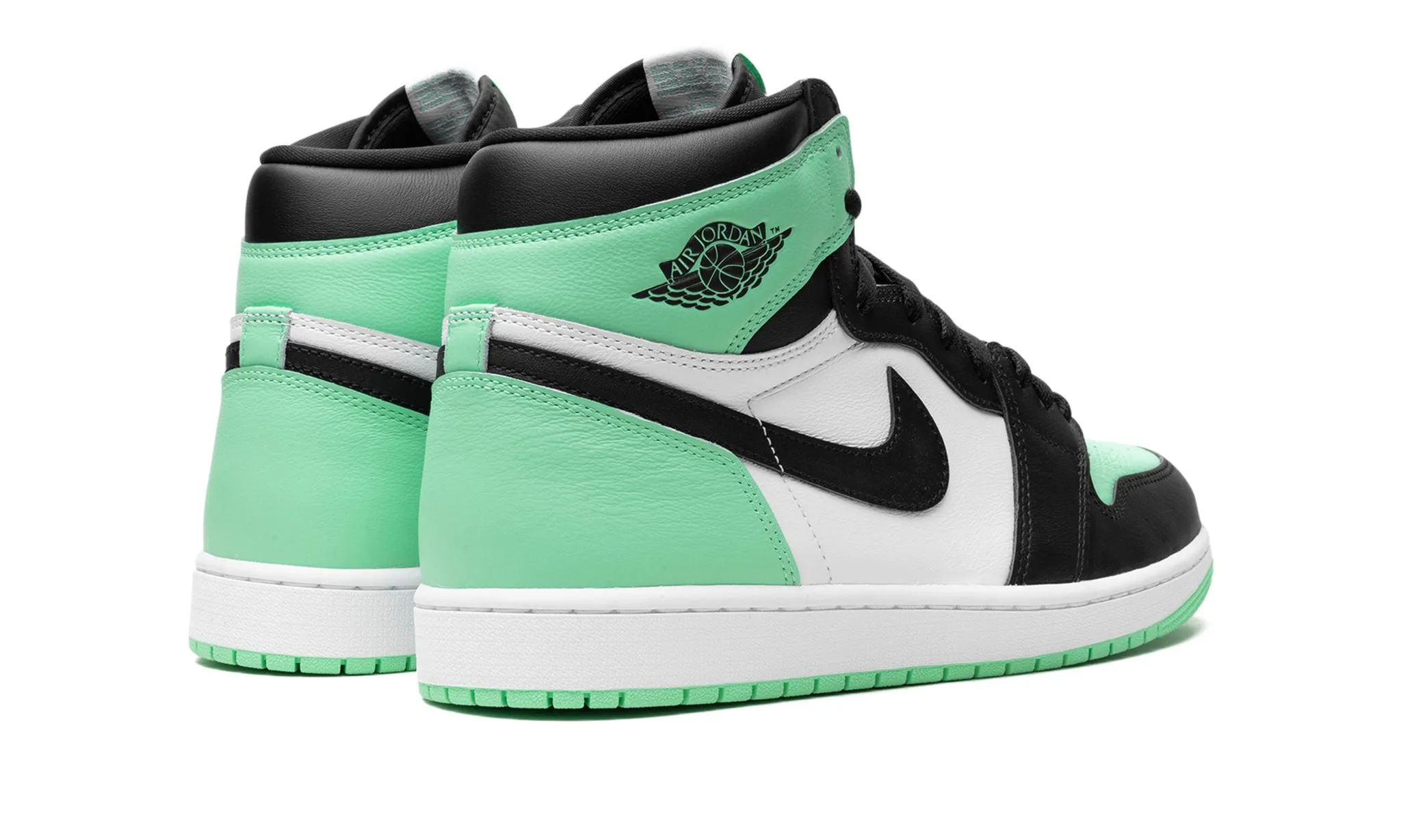 Air Jordan 1 Retro High OG 'Green Glow' Daily Walk Toe Protection