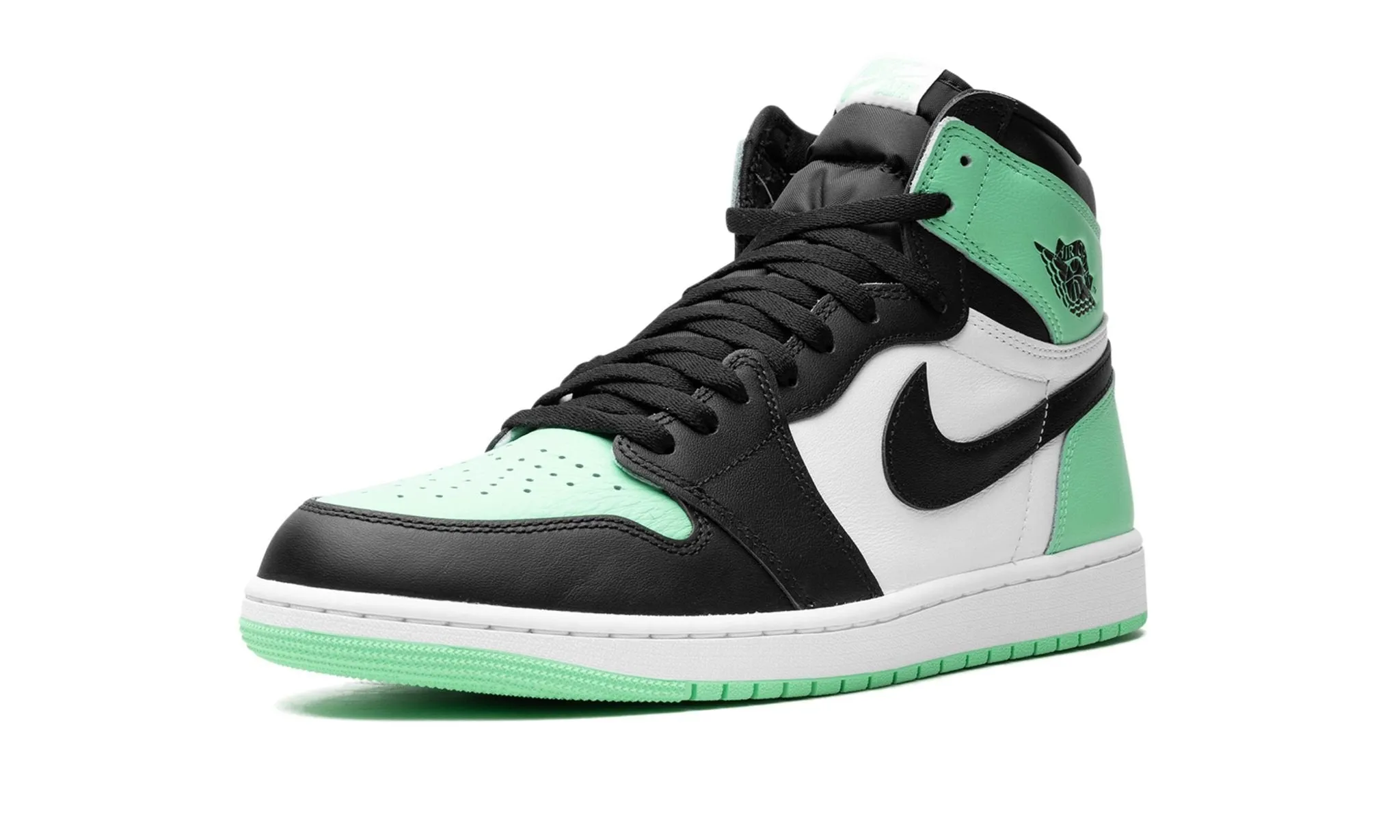 Breathable Material Calm Step Air Jordan 1 Retro High OG 'Green Glow'