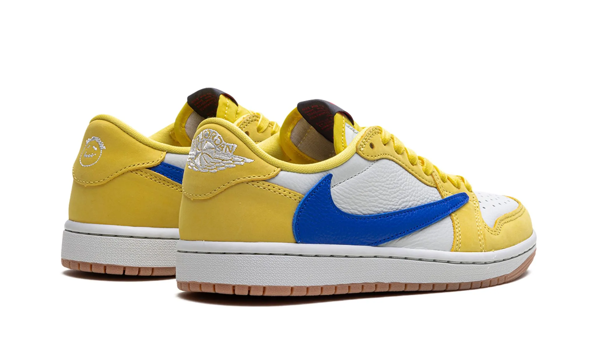 Travis Scott x Wmns Air Jordan 1 Retro Low OG SP 'Canary' Breathable