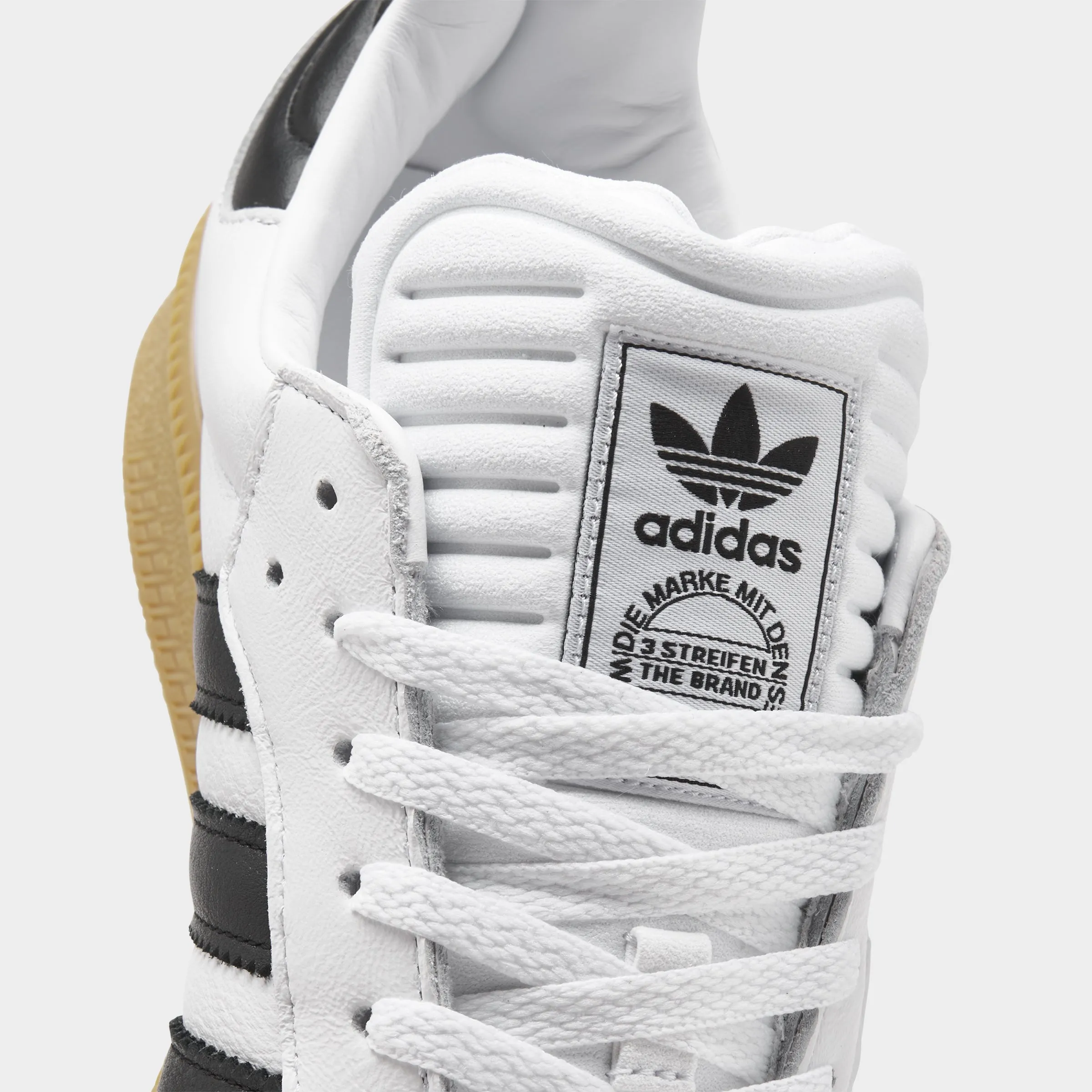 adidas Samba XLG Footwear White / Core Black - Gum Free Pace