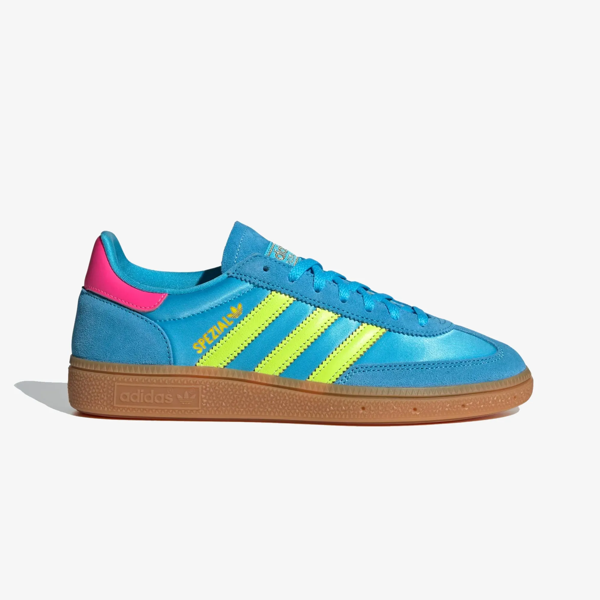Adidas Originals | HANDBALL SPEZIAL { SKY RUSH/SOLAR YELLOW/LUCID PINK Soft Footbed Child Pace