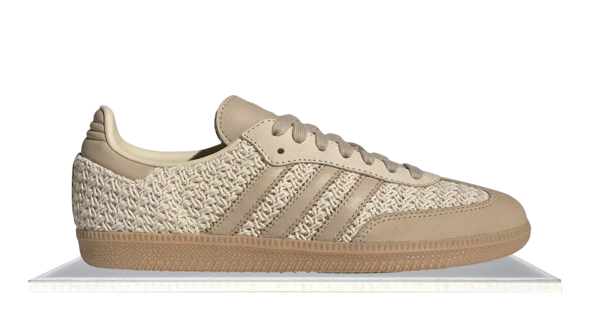 adidas Samba OG Crochet Pack Sand Strata Mood Fit Neutral design
