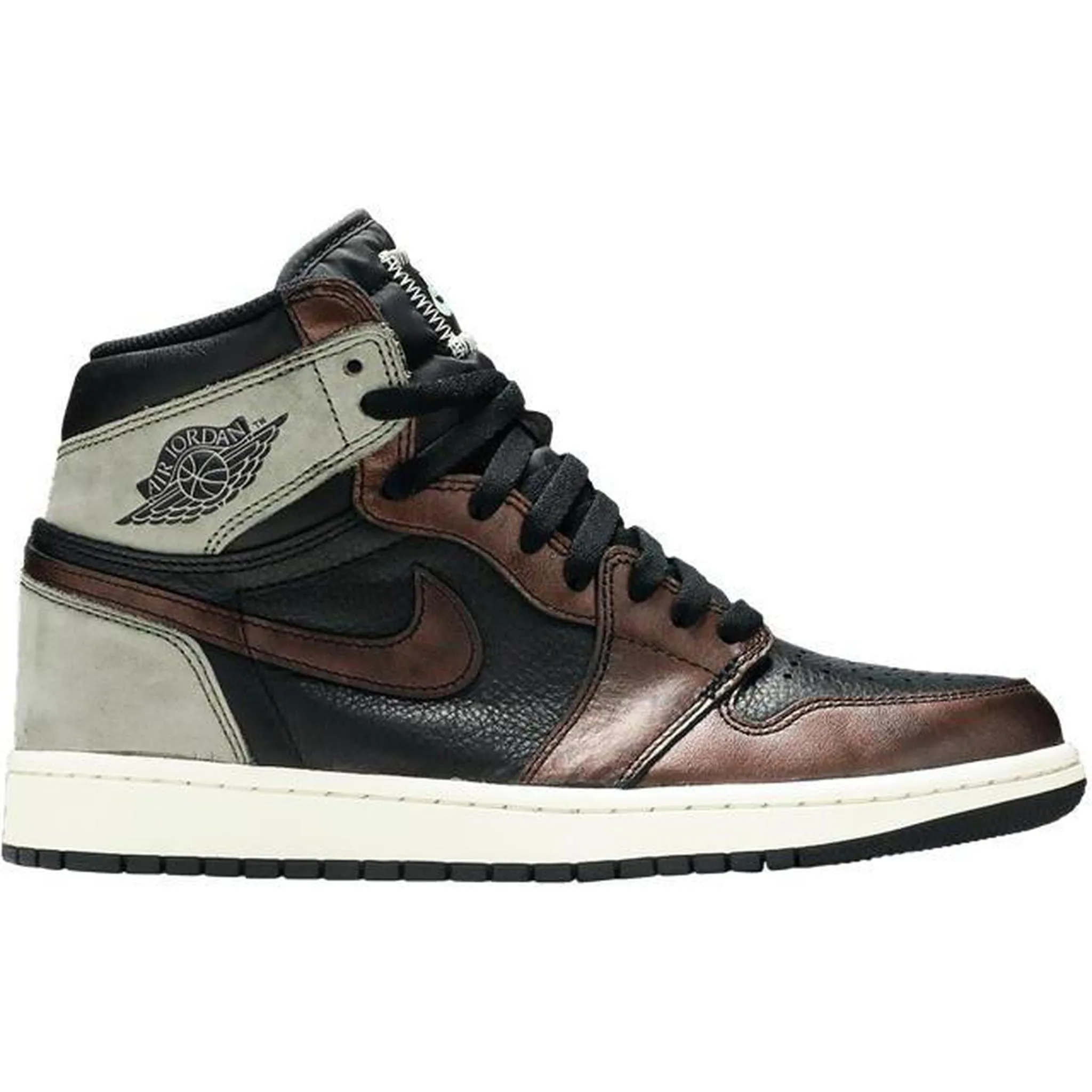 Senior Friendly Jordan 1 Retro High Light Army Rust Shadow Patina