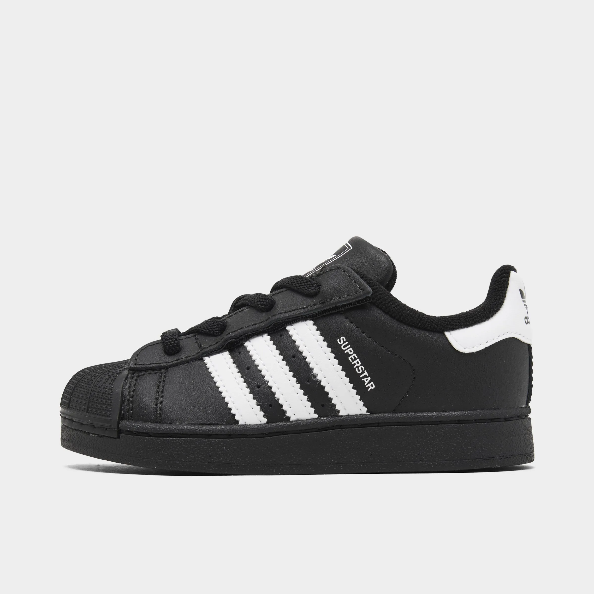 Comfort support Toe Guard adidas Infants' Superstar II Black / White