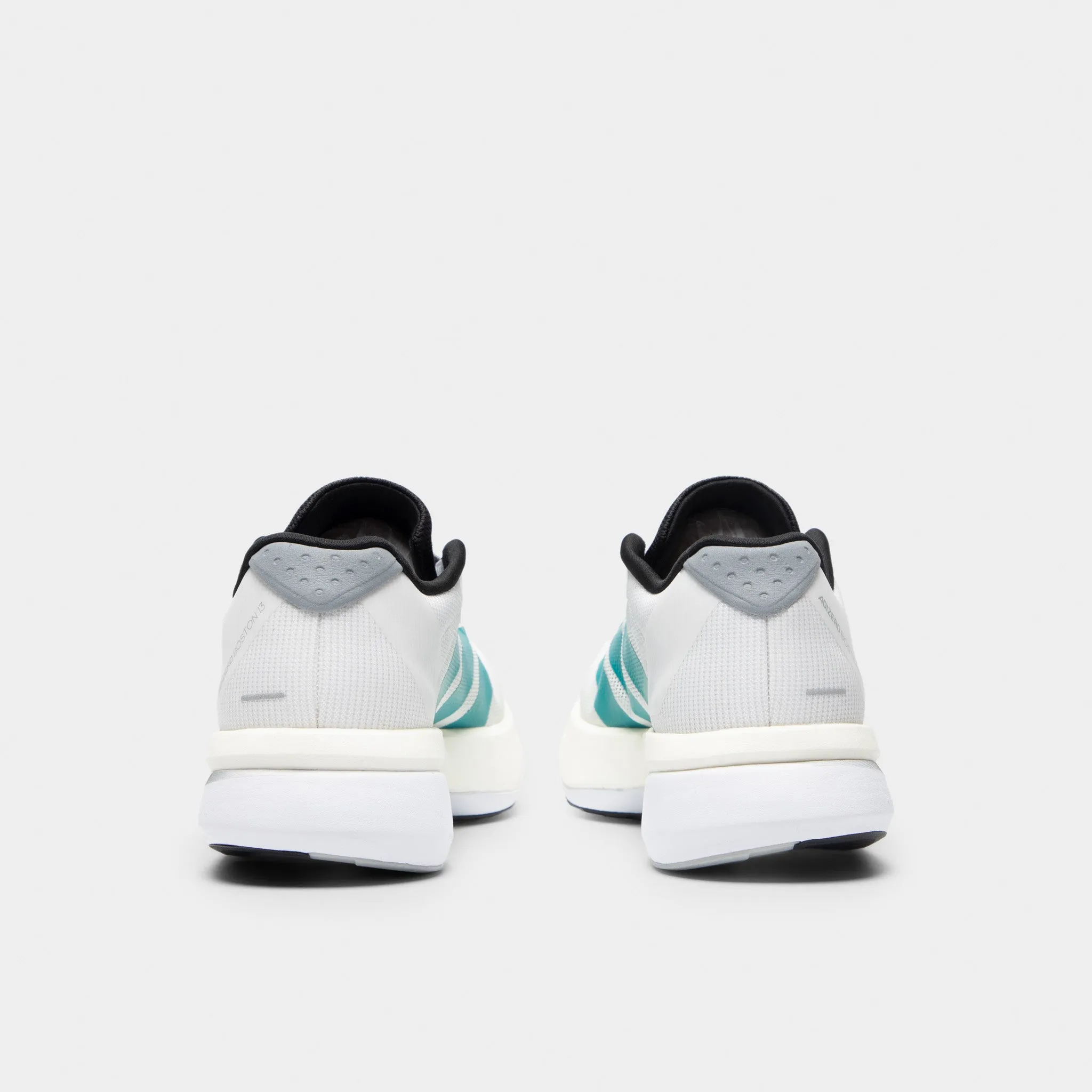 adidas Adizero Boston 13 White / Pure Tea - Grey Leg Long Gym
