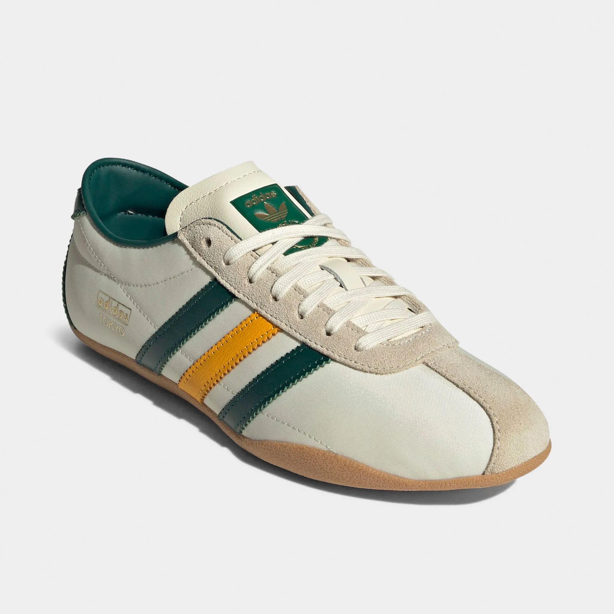 adidas Originals Women's Tokyo Cream White / Collegiate Green - Gum Fantasy Path Adult Ease