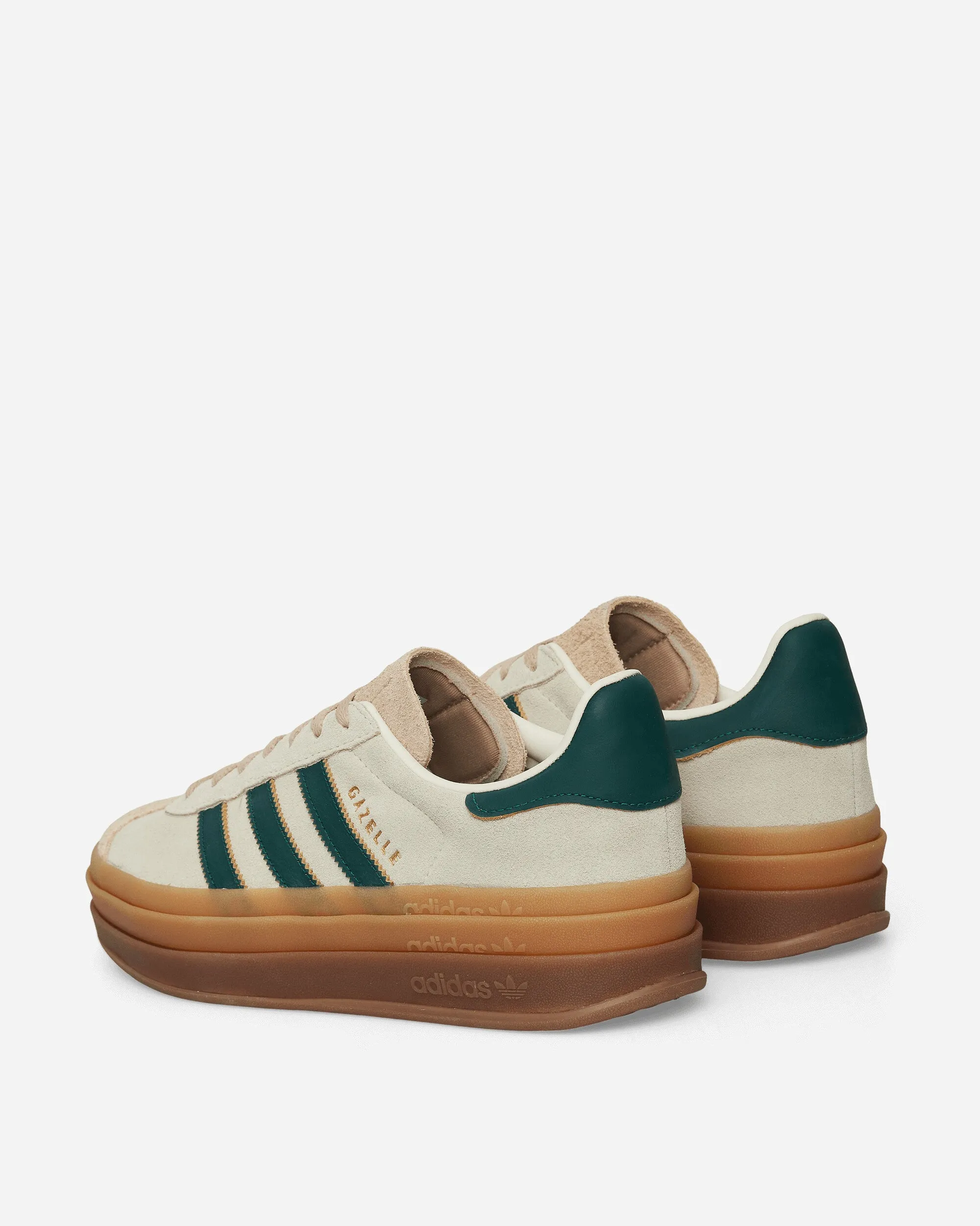 Comfort Platform Comfort Slope Women's Gazelle Bold Sneakers Cream White / Collegiate Green