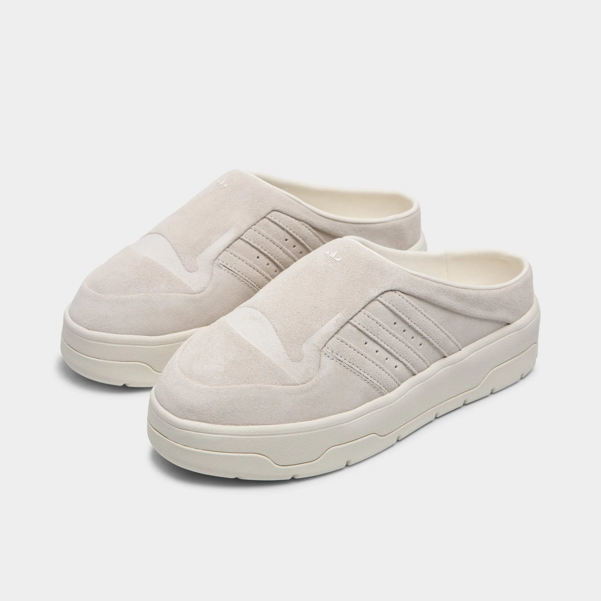adidas Women's Rivalry Mule Cloud White / Green - Off White Multi Purpose Court Fast