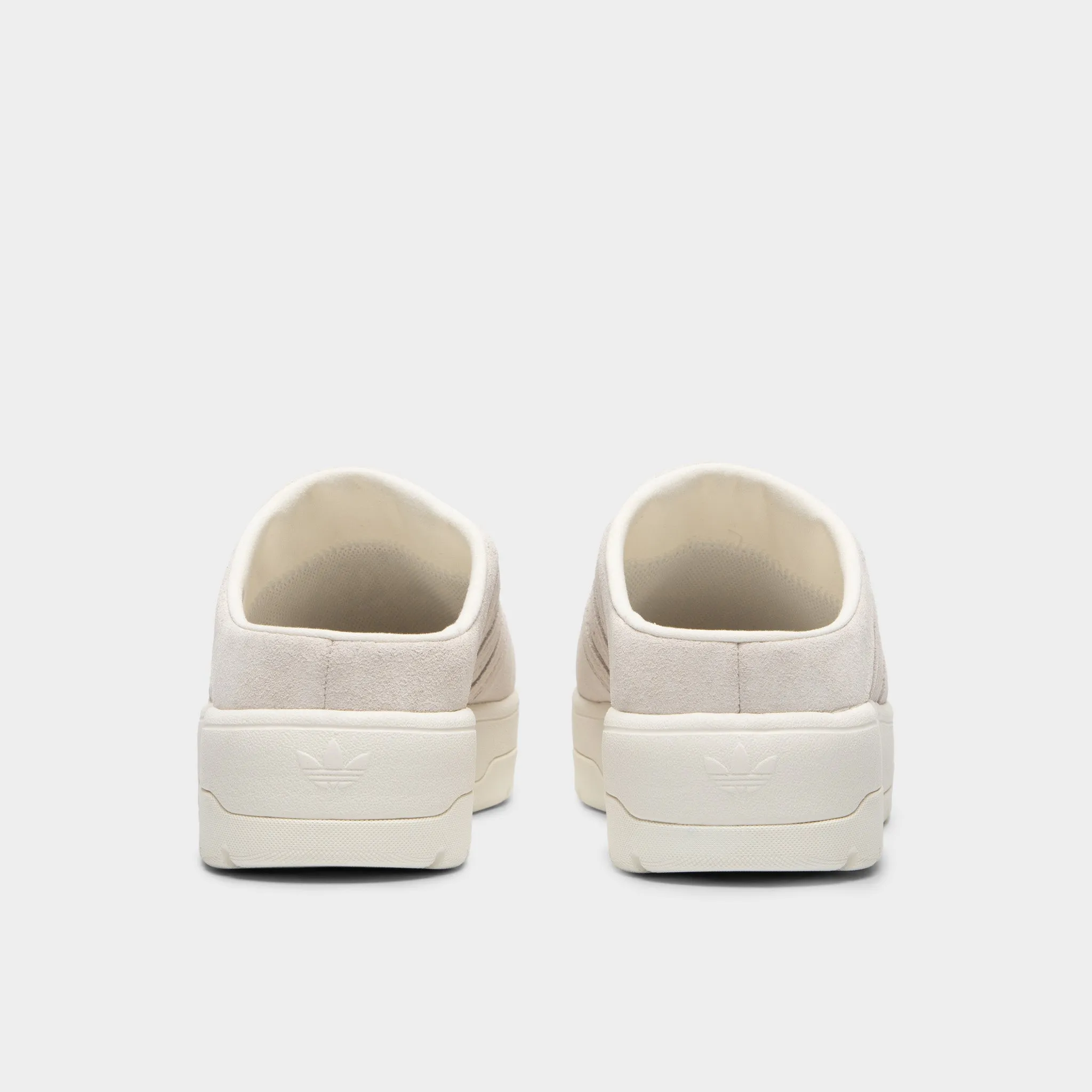Breathable Material Action Fast adidas Women's Rivalry Mule Cloud White / Green - Off White