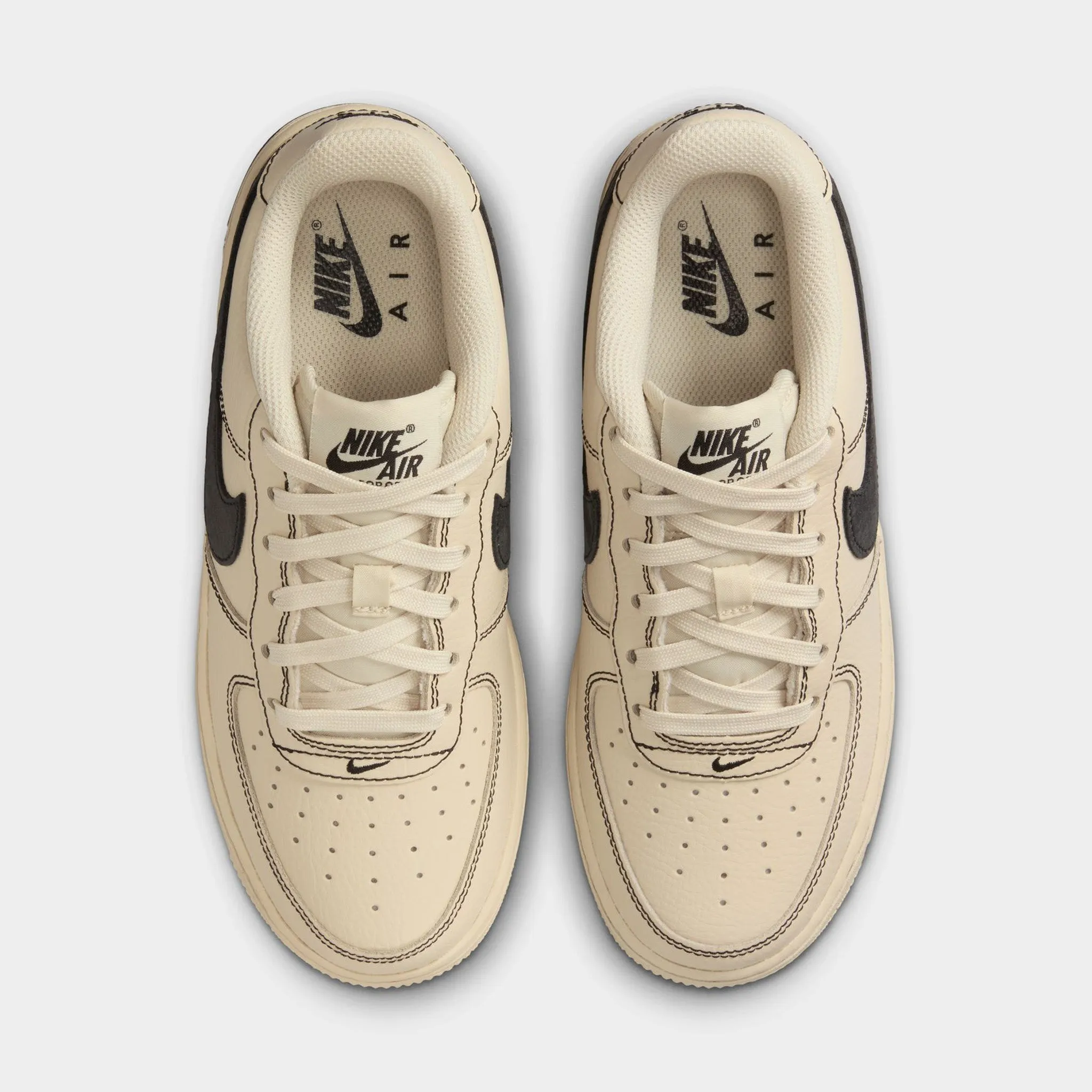 Nike Air Force 1 LV8 4 GS Light Khaki / Black Healthy Walk