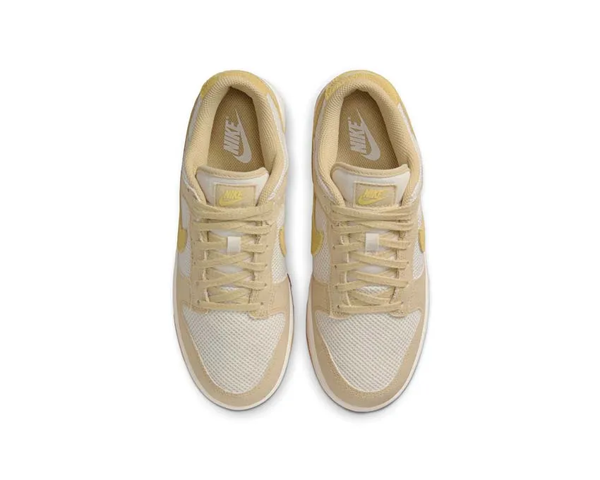 Nike Dunk Low SE W "Soft Yellow" Clean Movement Soft Support