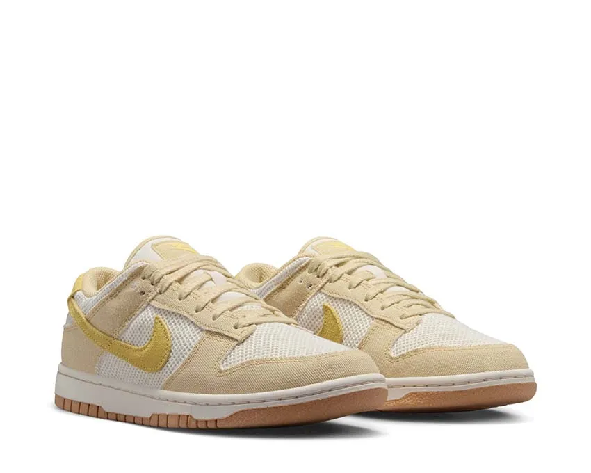 Durable Construction Nike Dunk Low SE W "Soft Yellow"