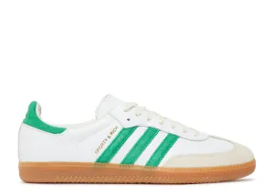 Adidas Samba OG Sporty & Rich White Green Plain Jog Every Journey